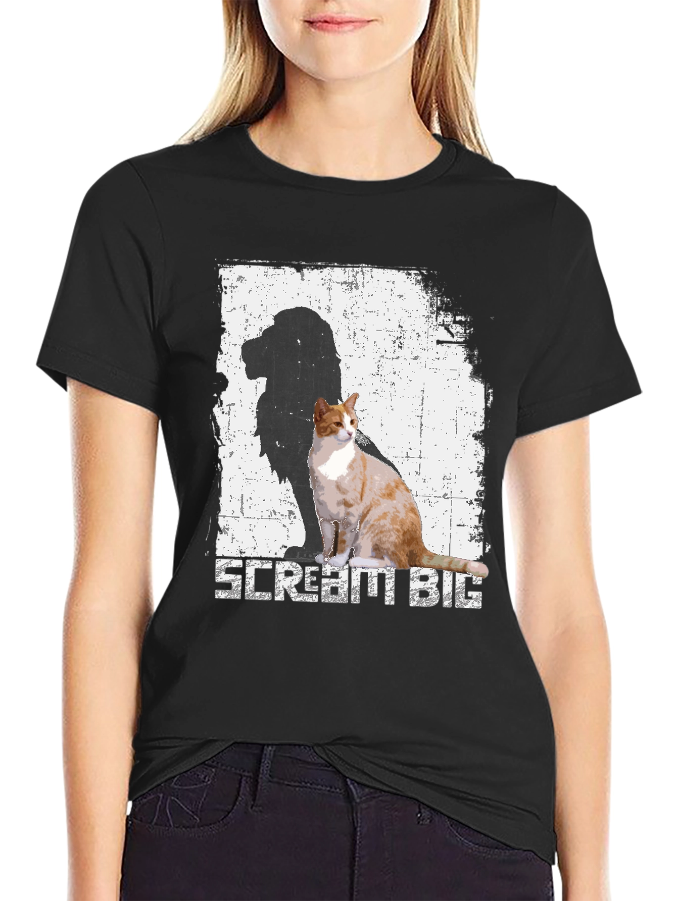 Scream Big Cat Lion T-Shirt