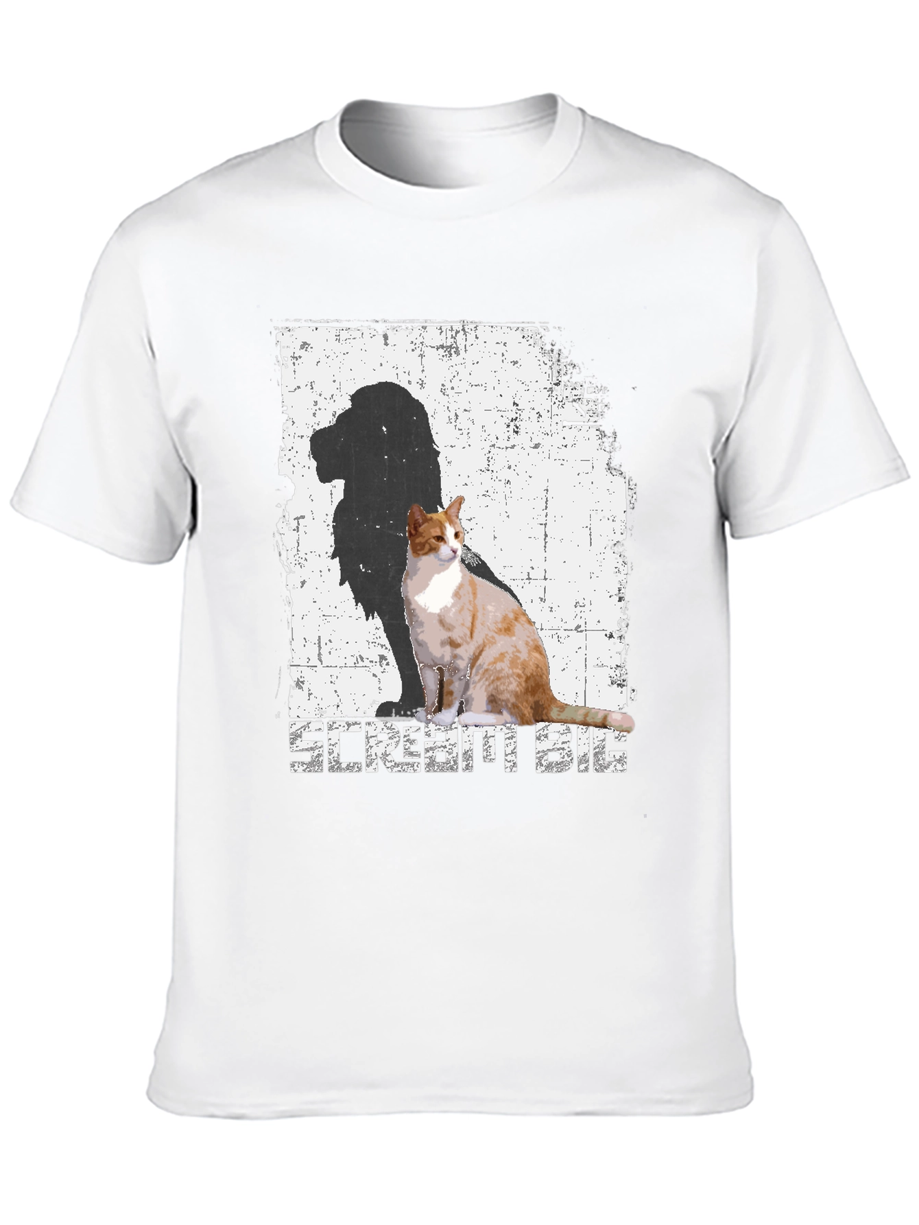 Scream Big Cat Lion T-Shirt