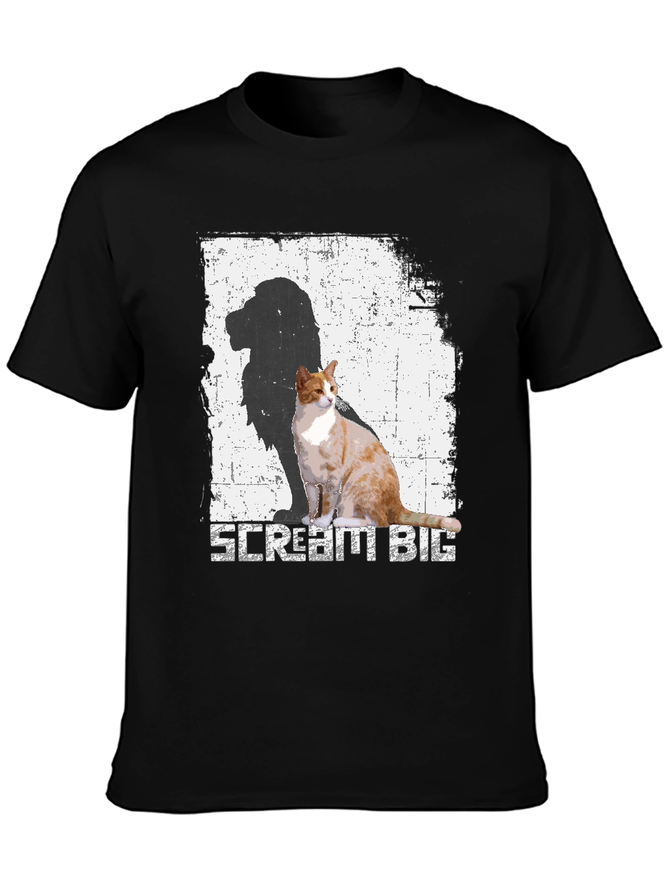 Scream Big Cat Lion T-Shirt
