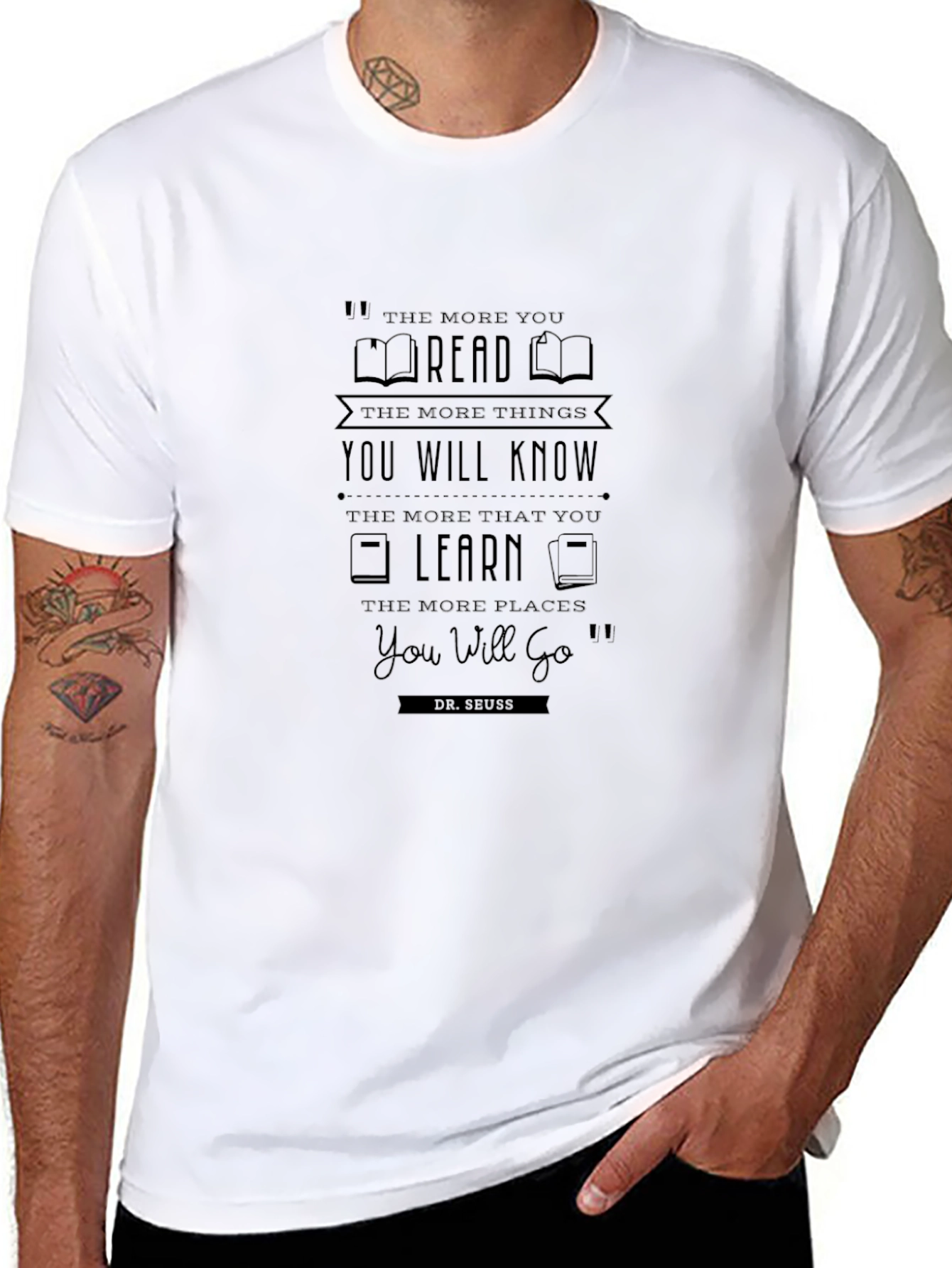The More You Read Dr. Seuss T-Shirt