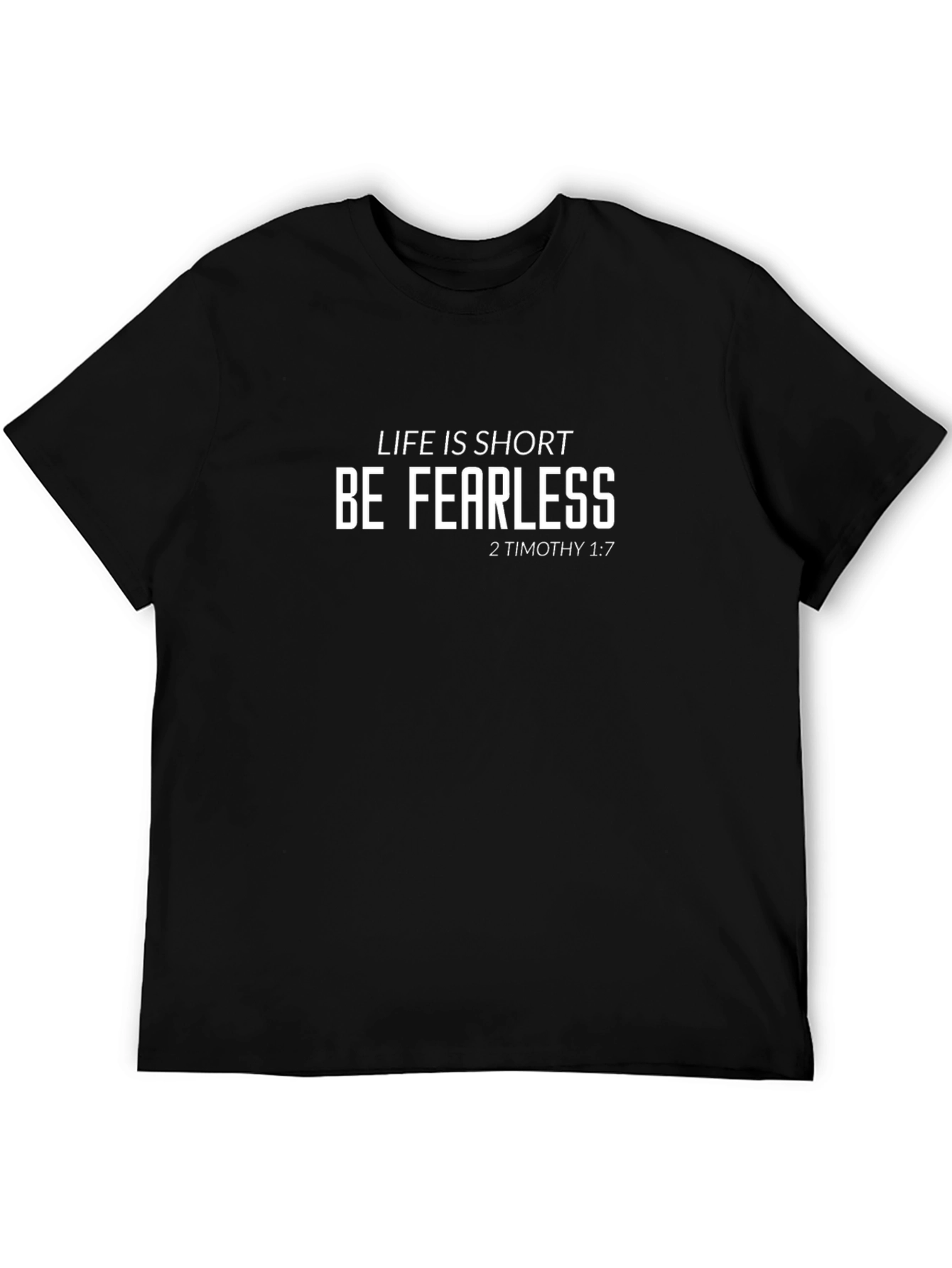 Be Fearless Graphic Tee - Christian Apparel