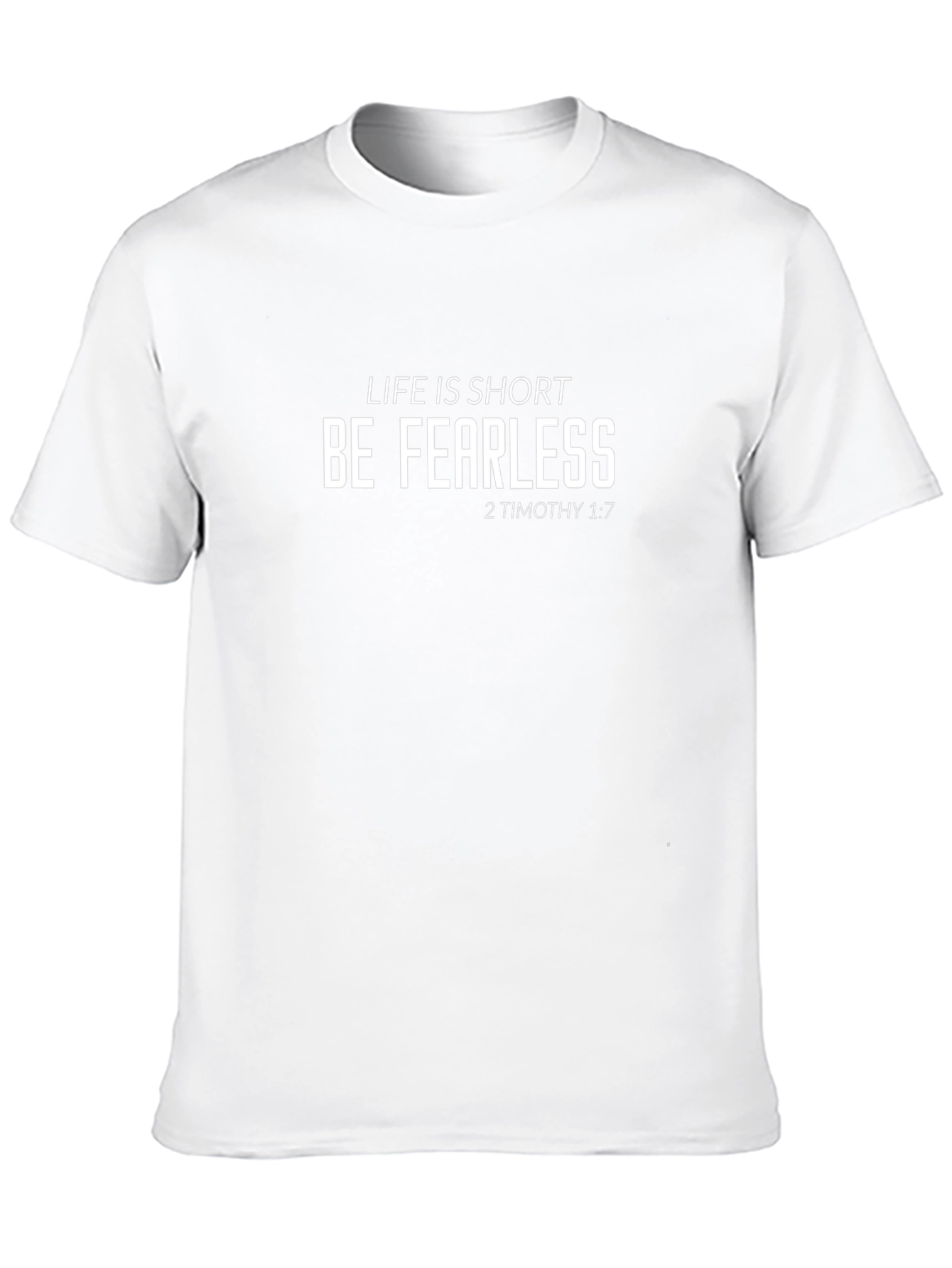 Be Fearless Graphic Tee - Christian Apparel