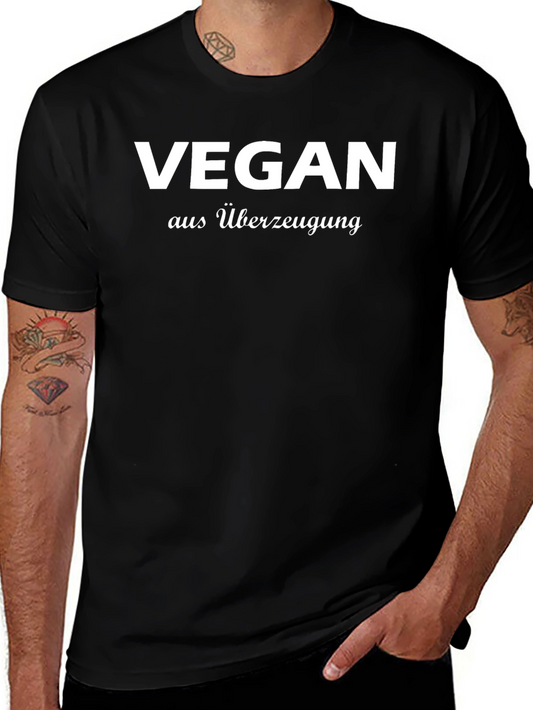 Vegan Slogan Tee - Ethical & Stylish Statement Shirt