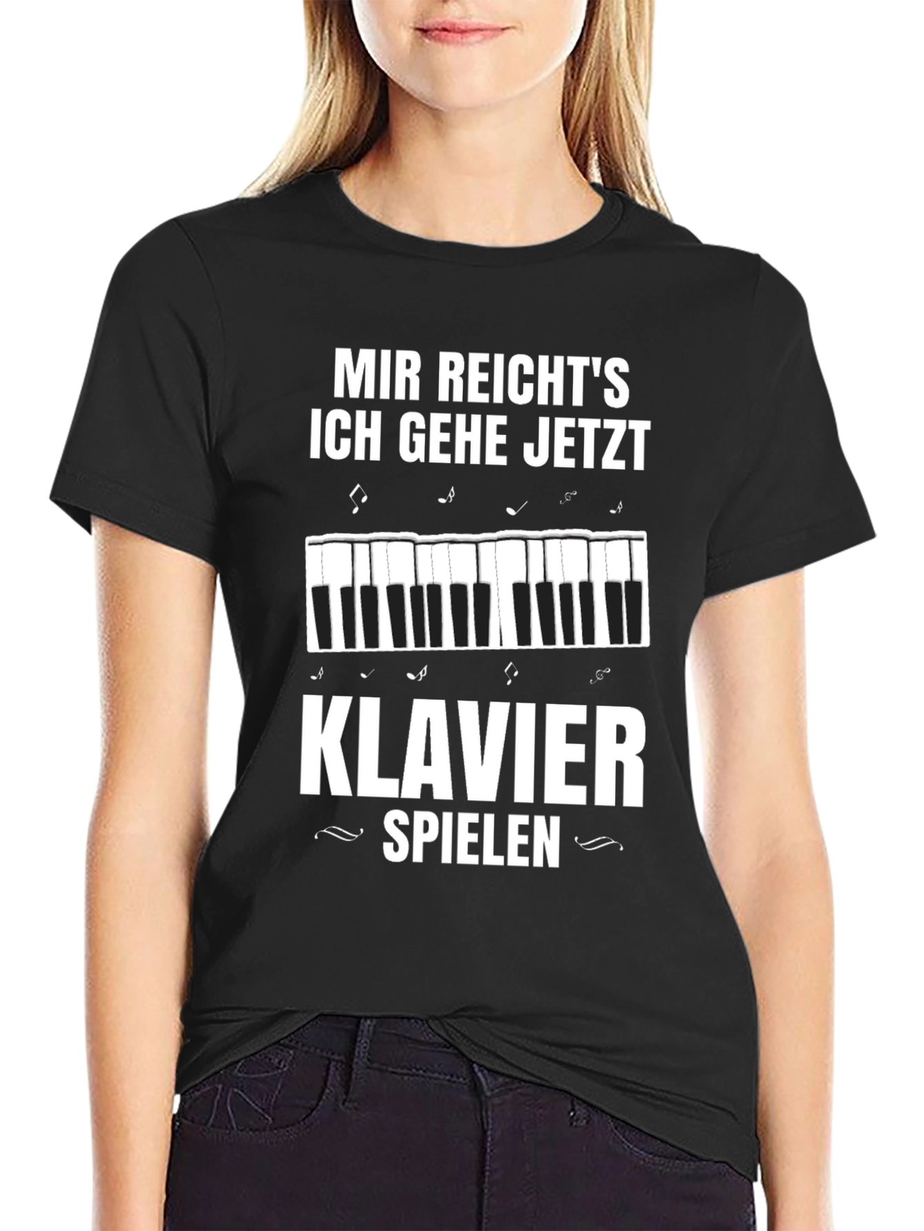 Klavier Spielen Graphic Tee