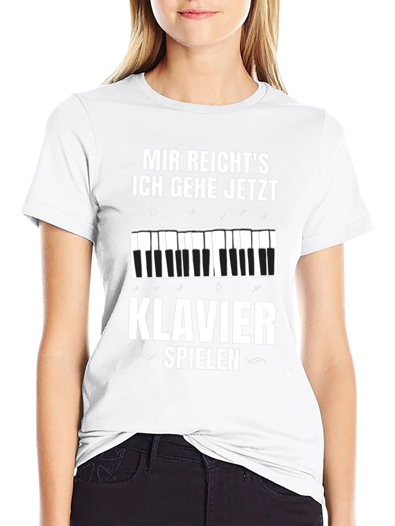 Klavier Spielen Graphic Tee