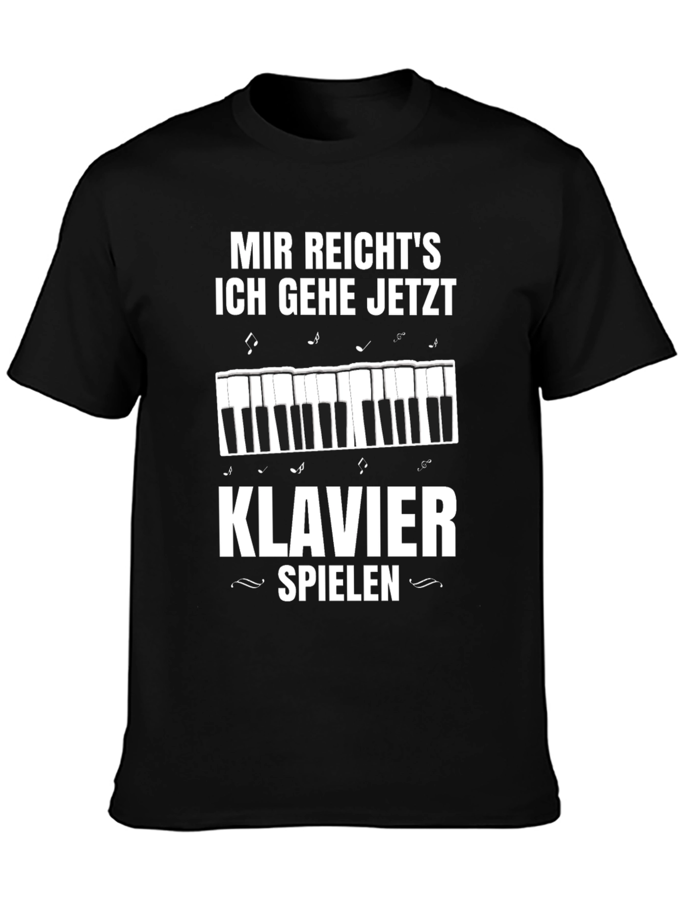Klavier Spielen Graphic Tee