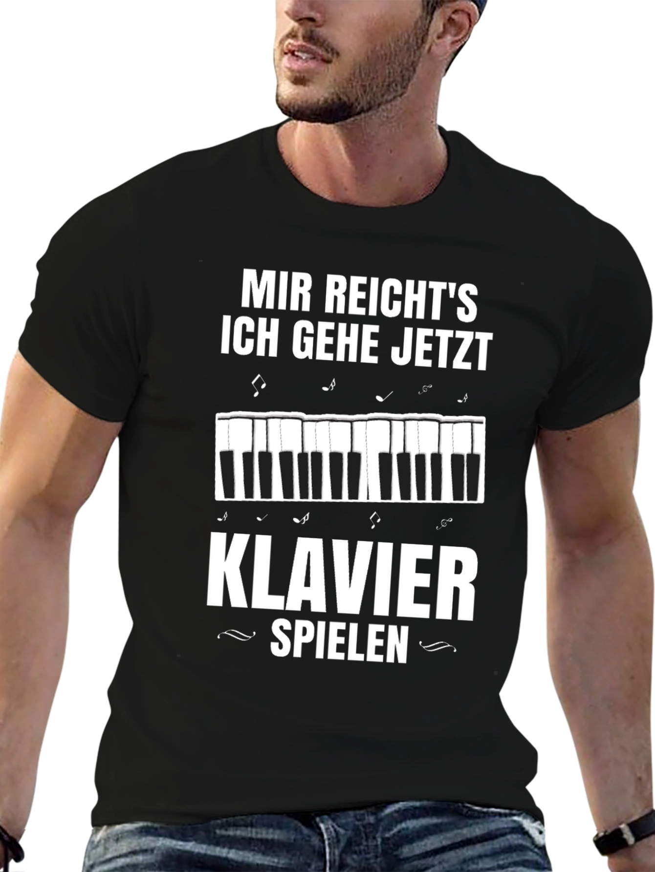 Klavier Spielen Graphic Tee