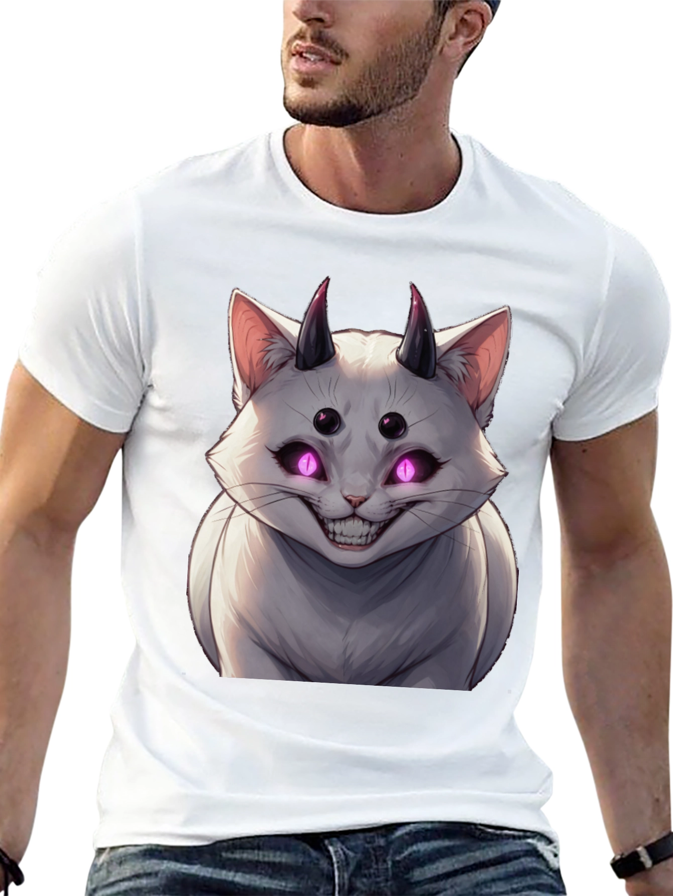 Creepy Cat T-Shirt