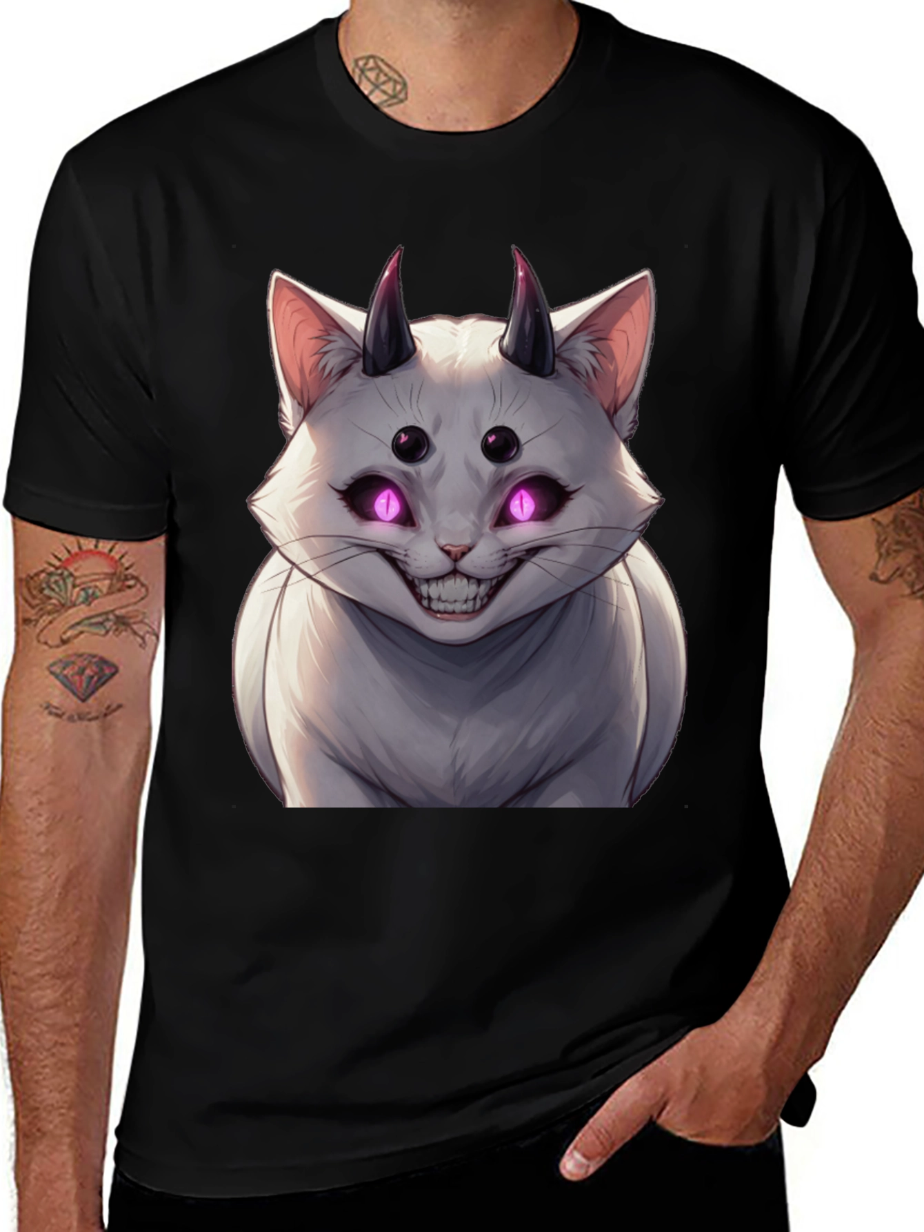 Creepy Cat T-Shirt