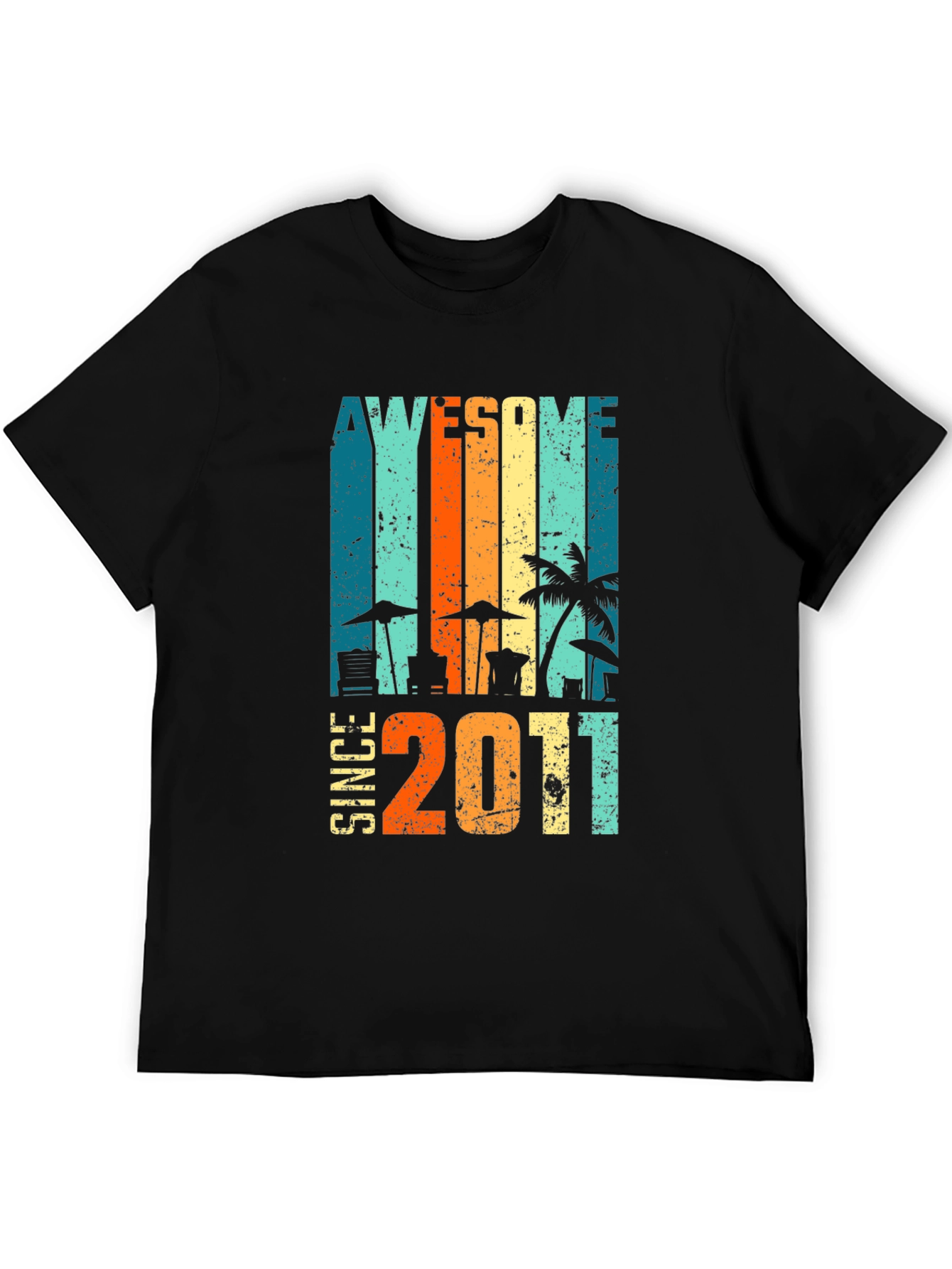 Awesome Since 2011 Graphic T-Shirt