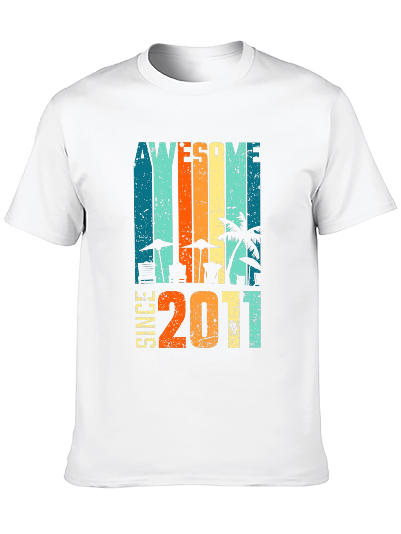 Awesome Since 2011 Graphic T-Shirt