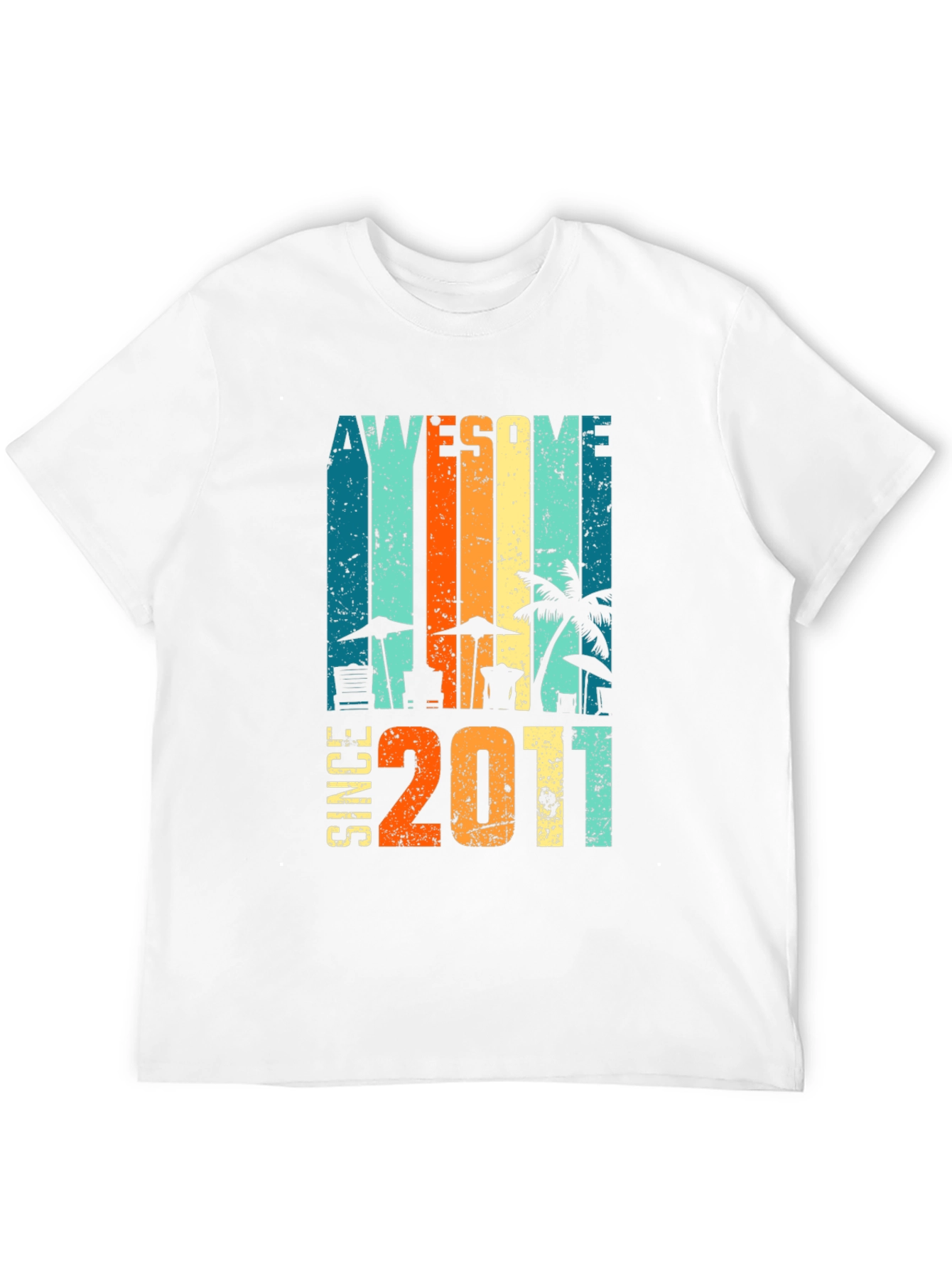 Awesome Since 2011 Graphic T-Shirt