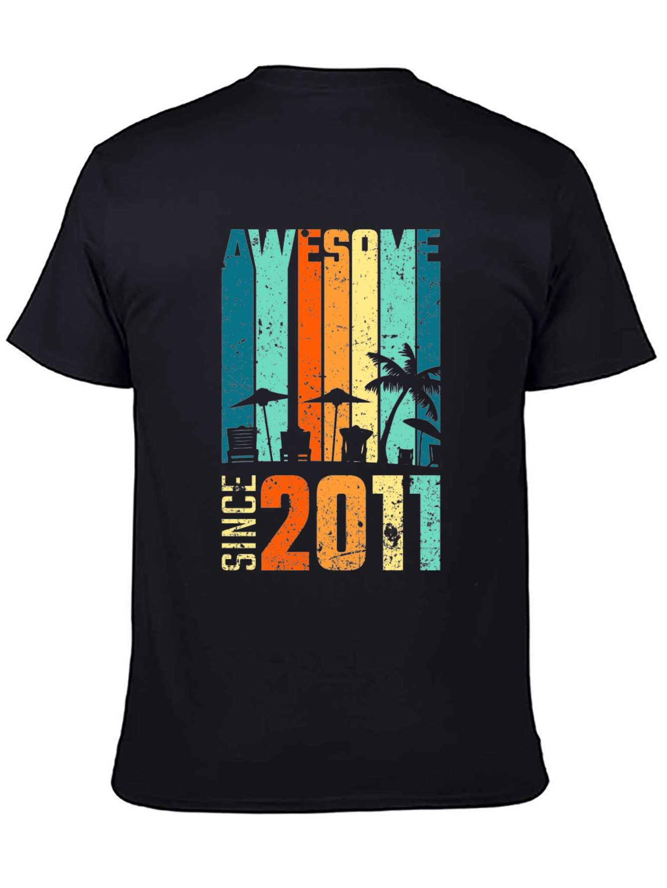 Awesome Since 2011 Graphic T-Shirt
