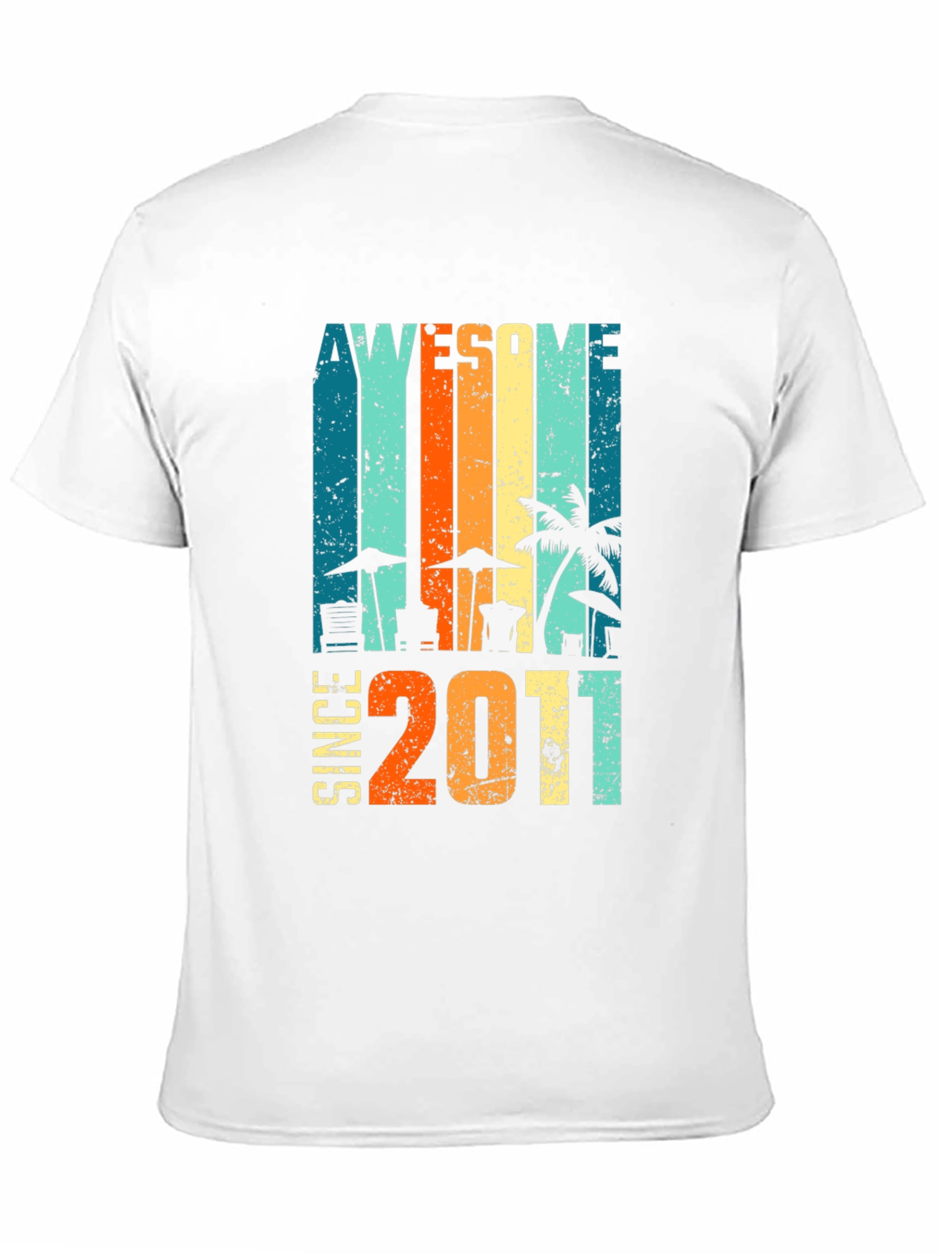 Awesome Since 2011 Graphic T-Shirt