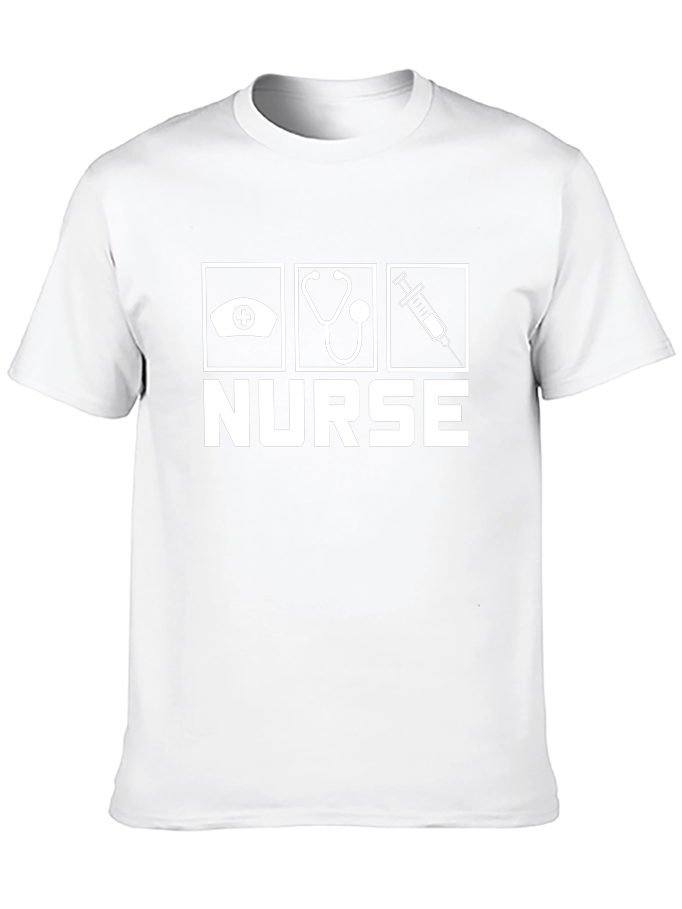 Nurse T-Shirt: Medical Icon Design