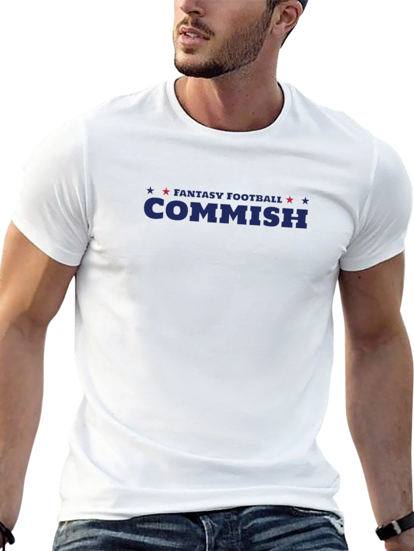 Fantasy Football Commish T-Shirt - Novelty Tee