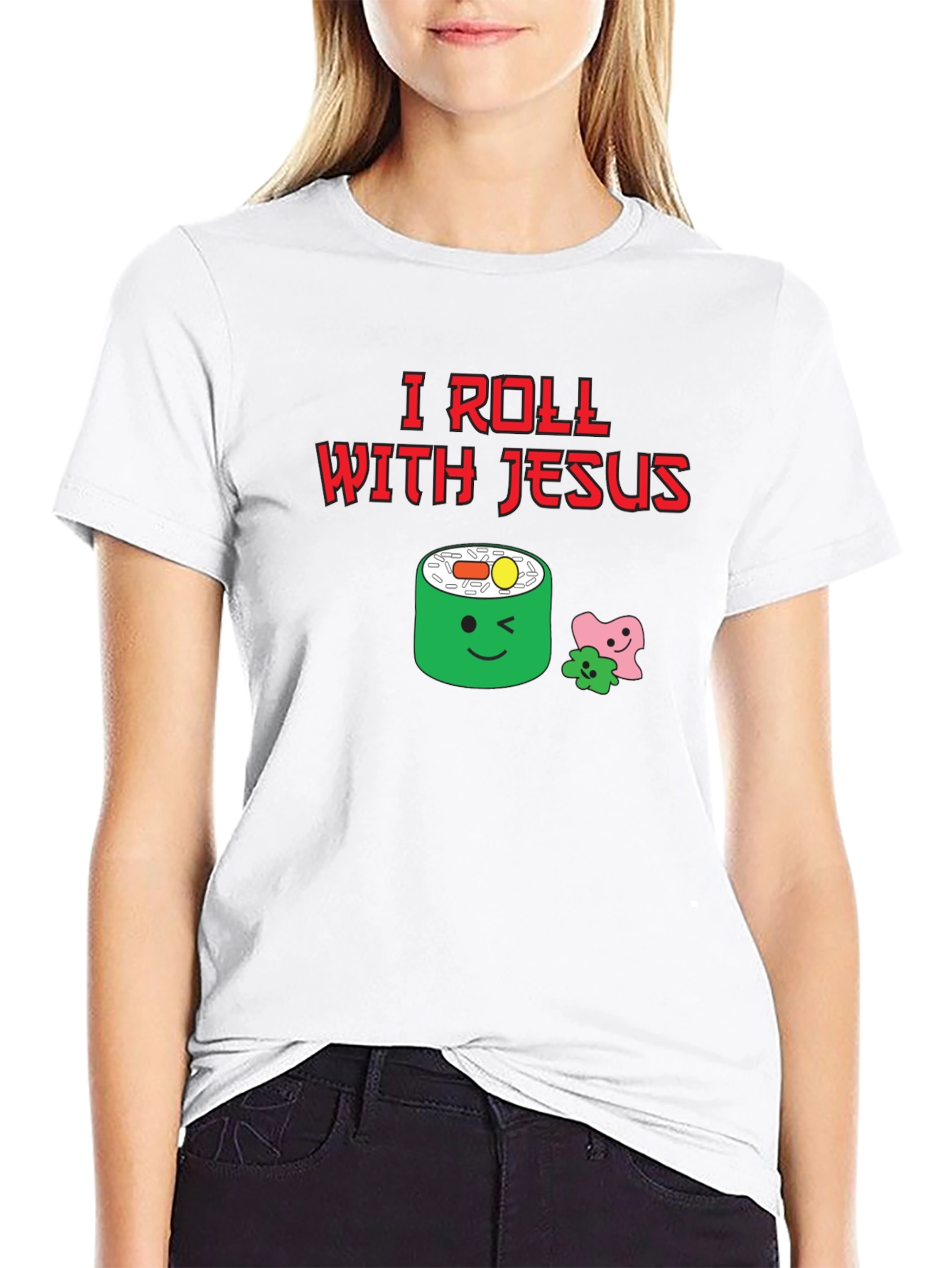 I Roll With Jesus T-Shirt
