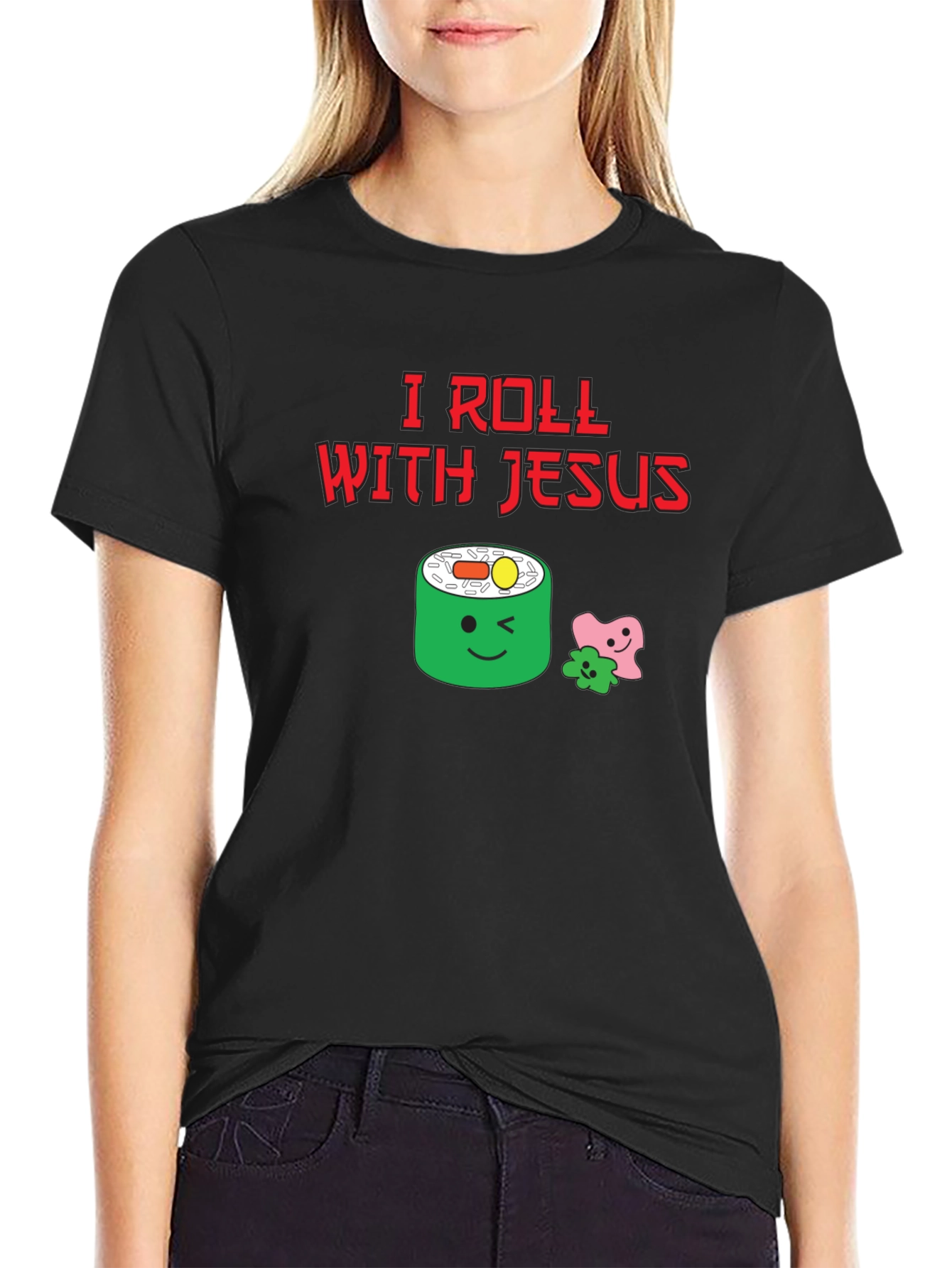 I Roll With Jesus T-Shirt