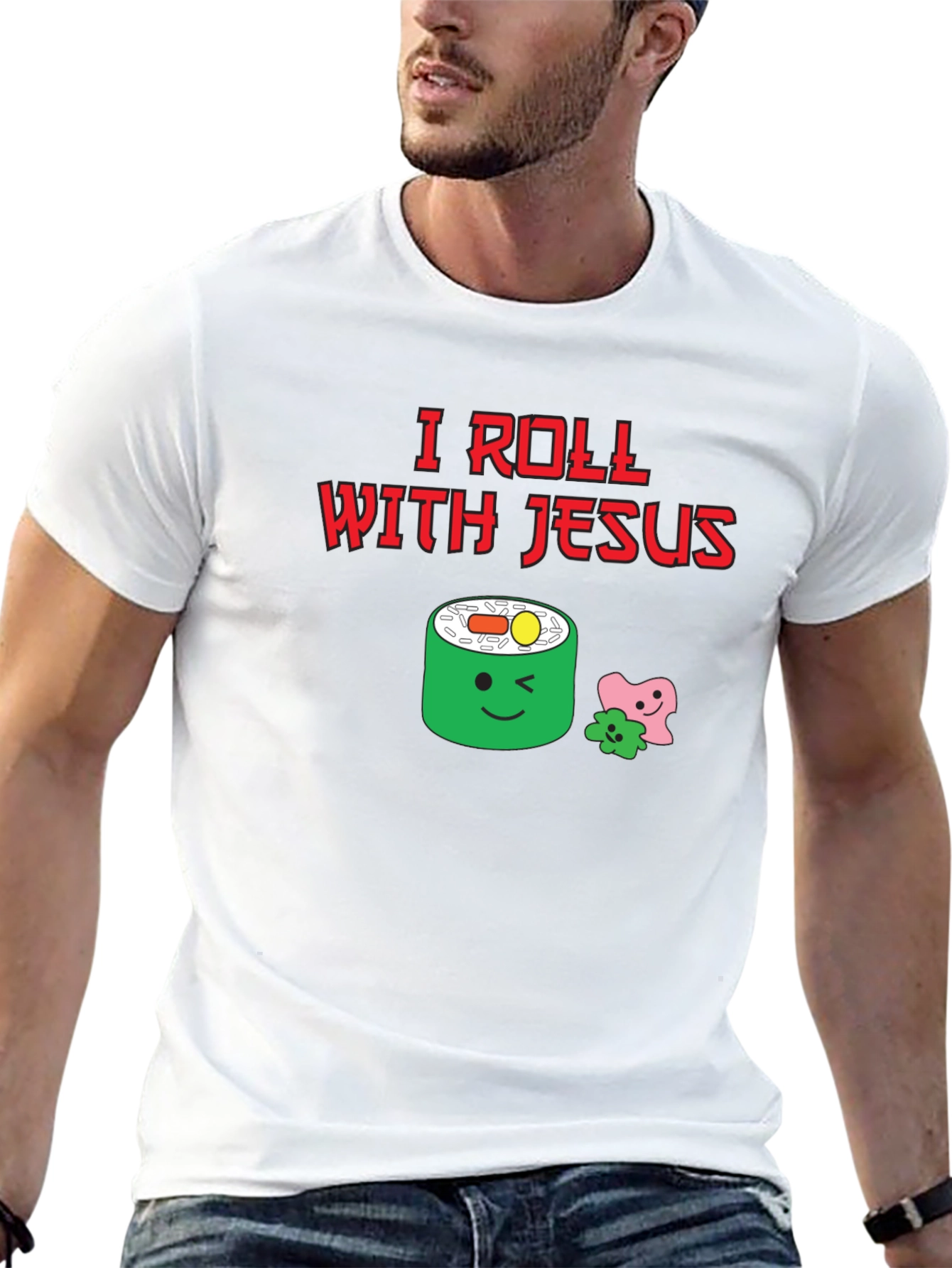 I Roll With Jesus T-Shirt