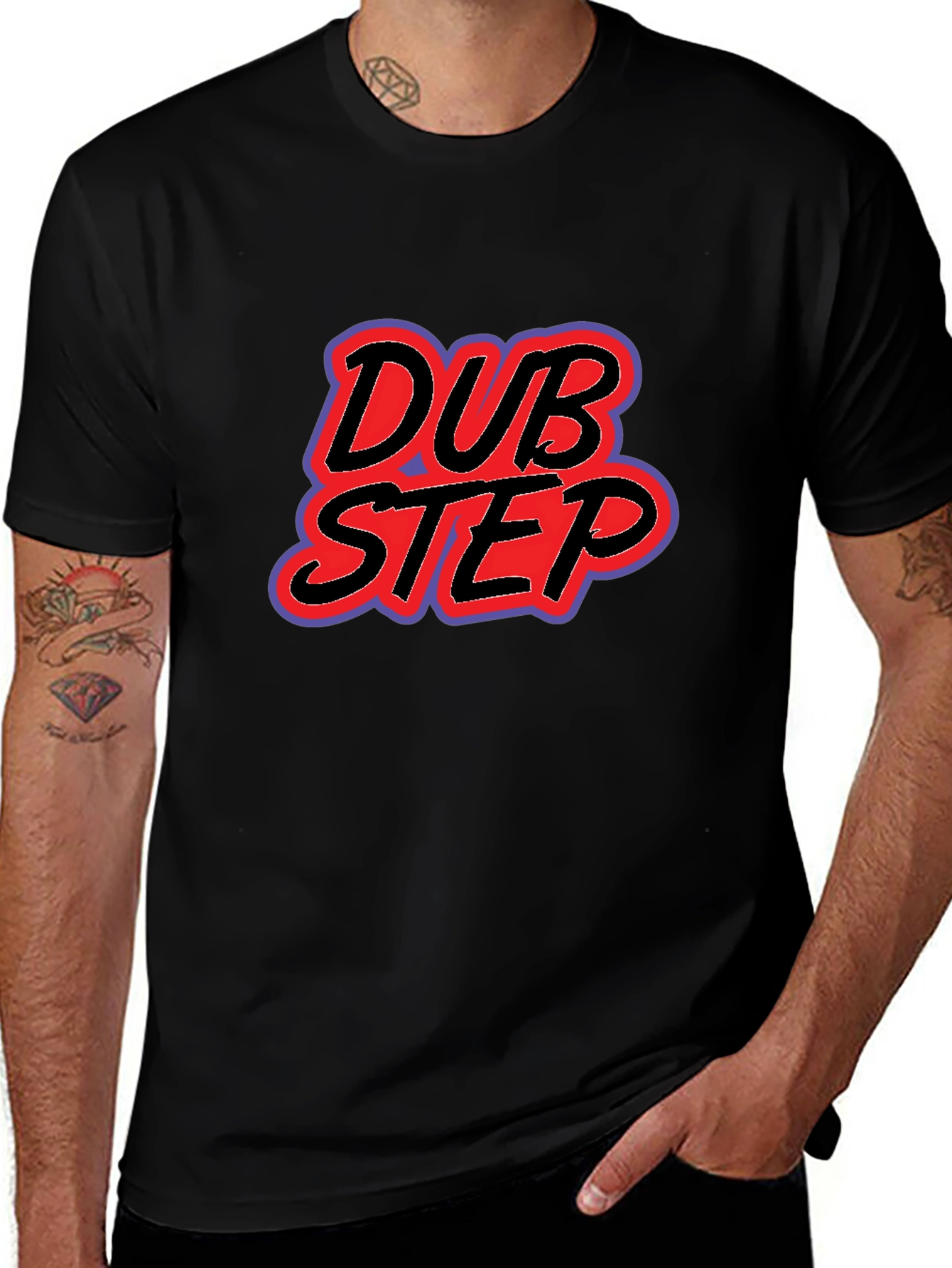 Dubstep Graphic Tee - Bold Design Casual Comfort