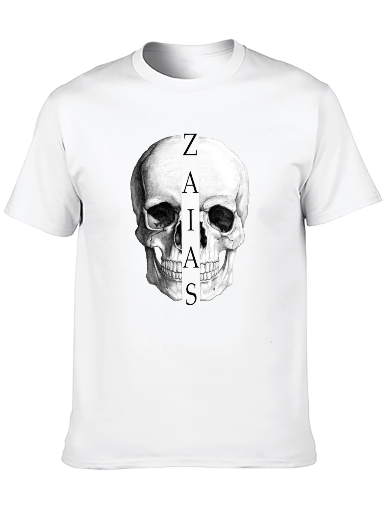 Skull Graphic T-Shirt -  ZAIAIS Print - Cool Streetwear
