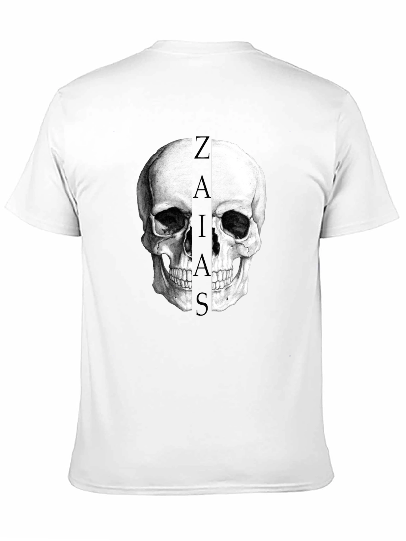 Skull Graphic T-Shirt -  ZAIAIS Print - Cool Streetwear