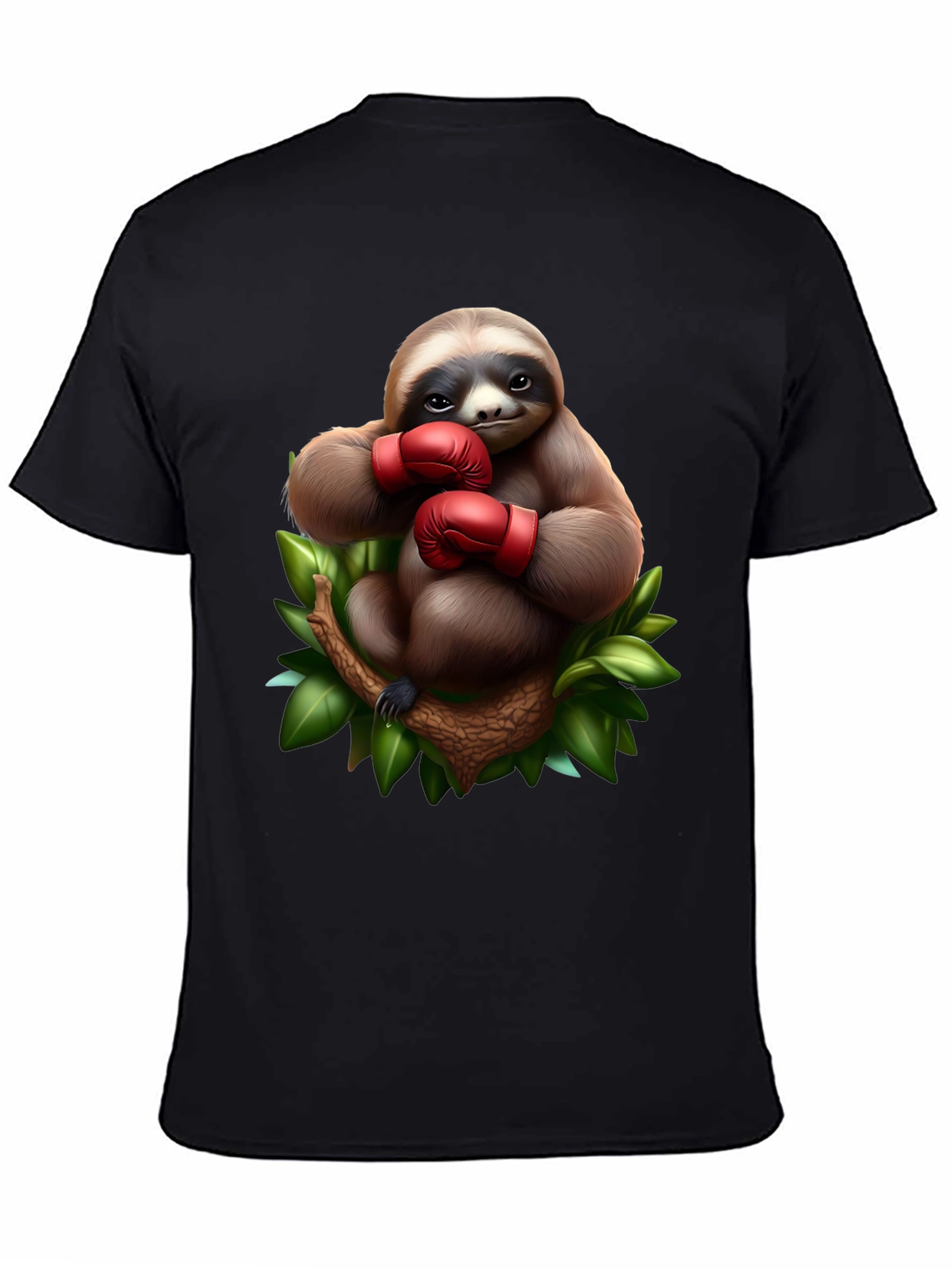 Sloth Boxer Graphic T-Shirt