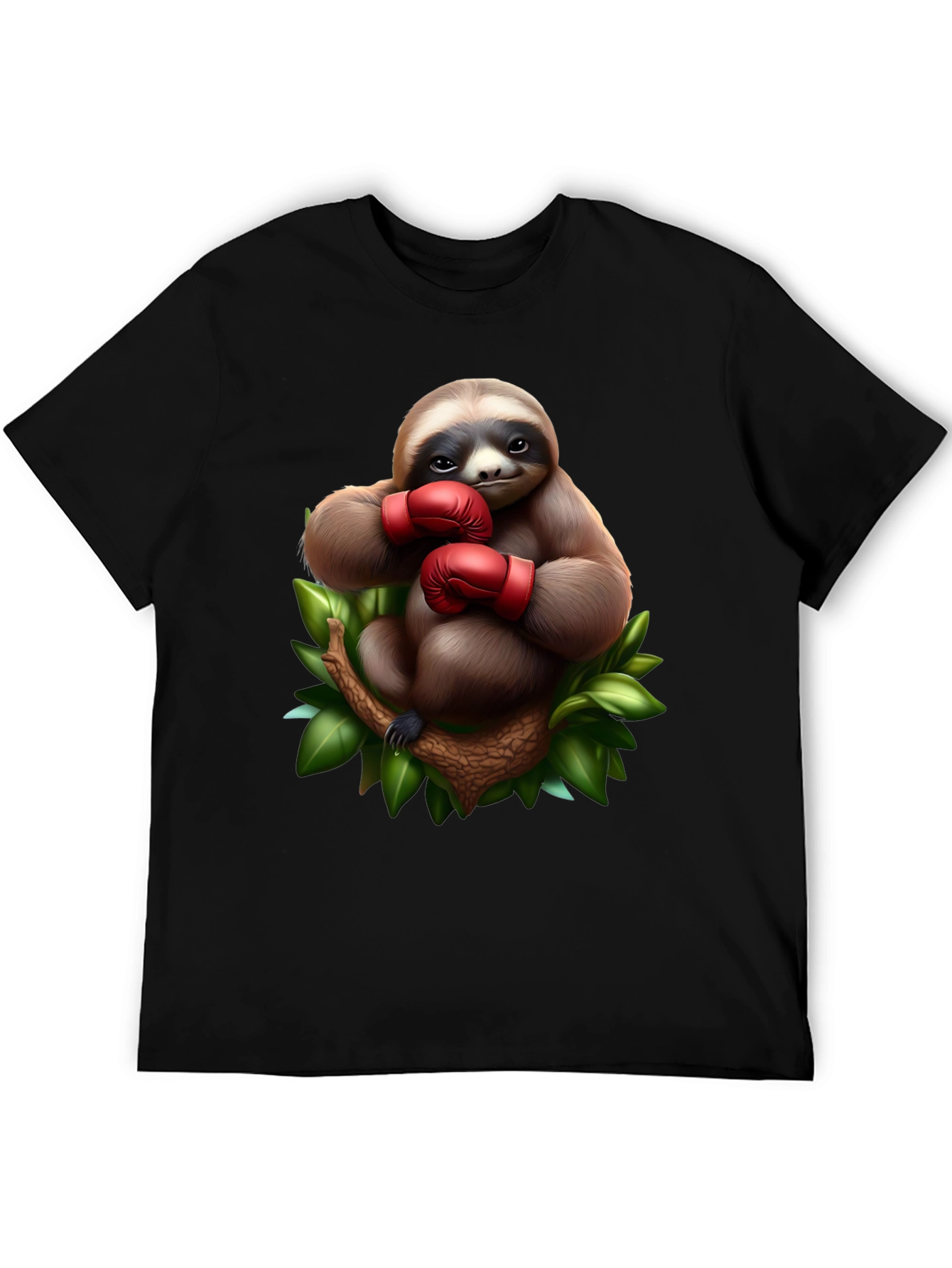 Sloth Boxer Graphic T-Shirt