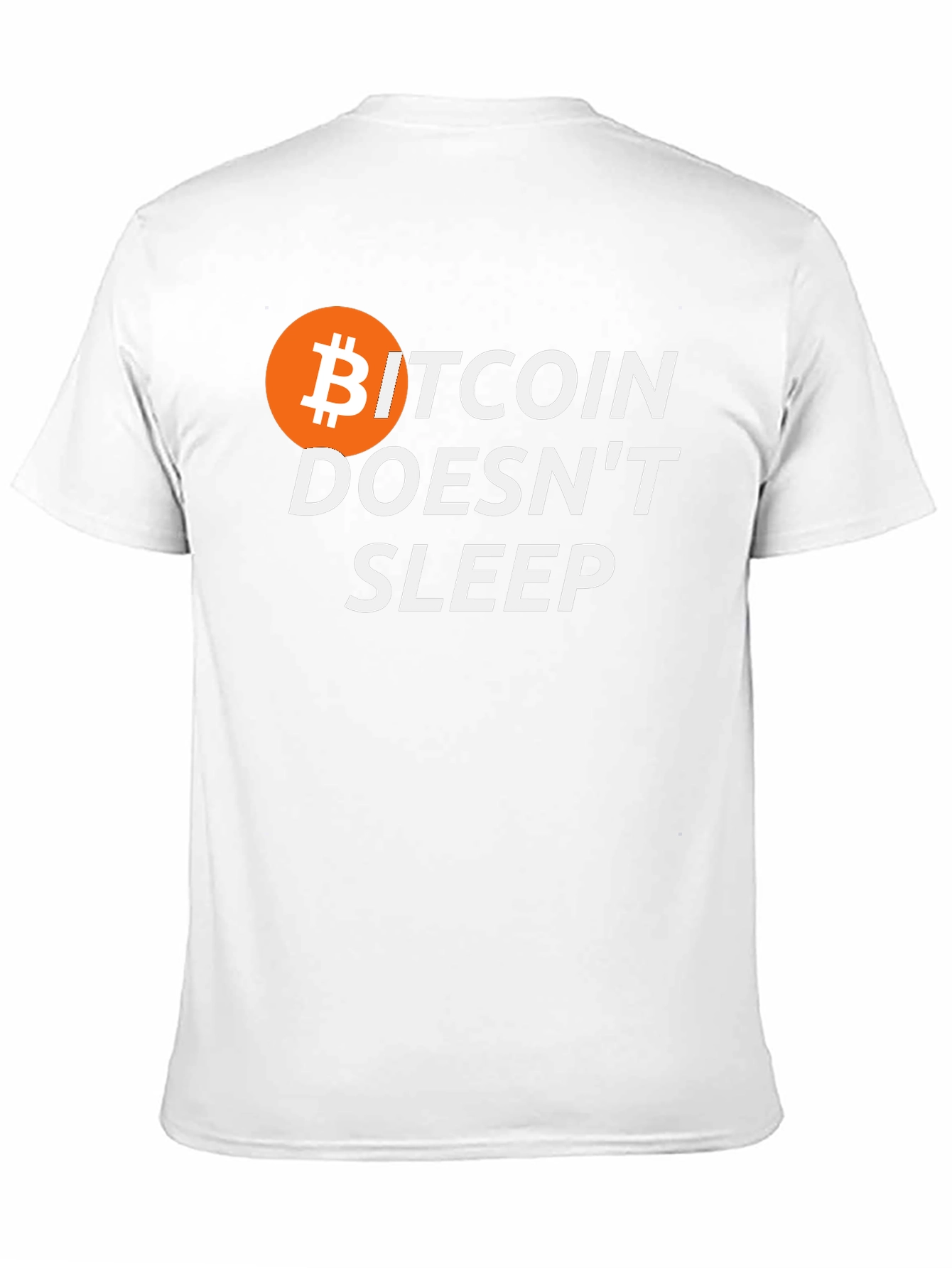 Bitcoin Doesnt Sleep Graphic T-Shirt