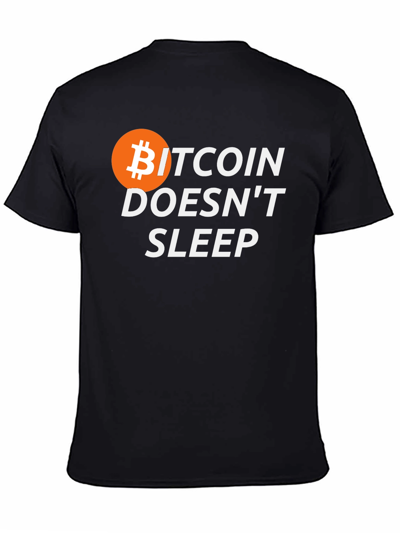 Bitcoin Doesnt Sleep Graphic T-Shirt