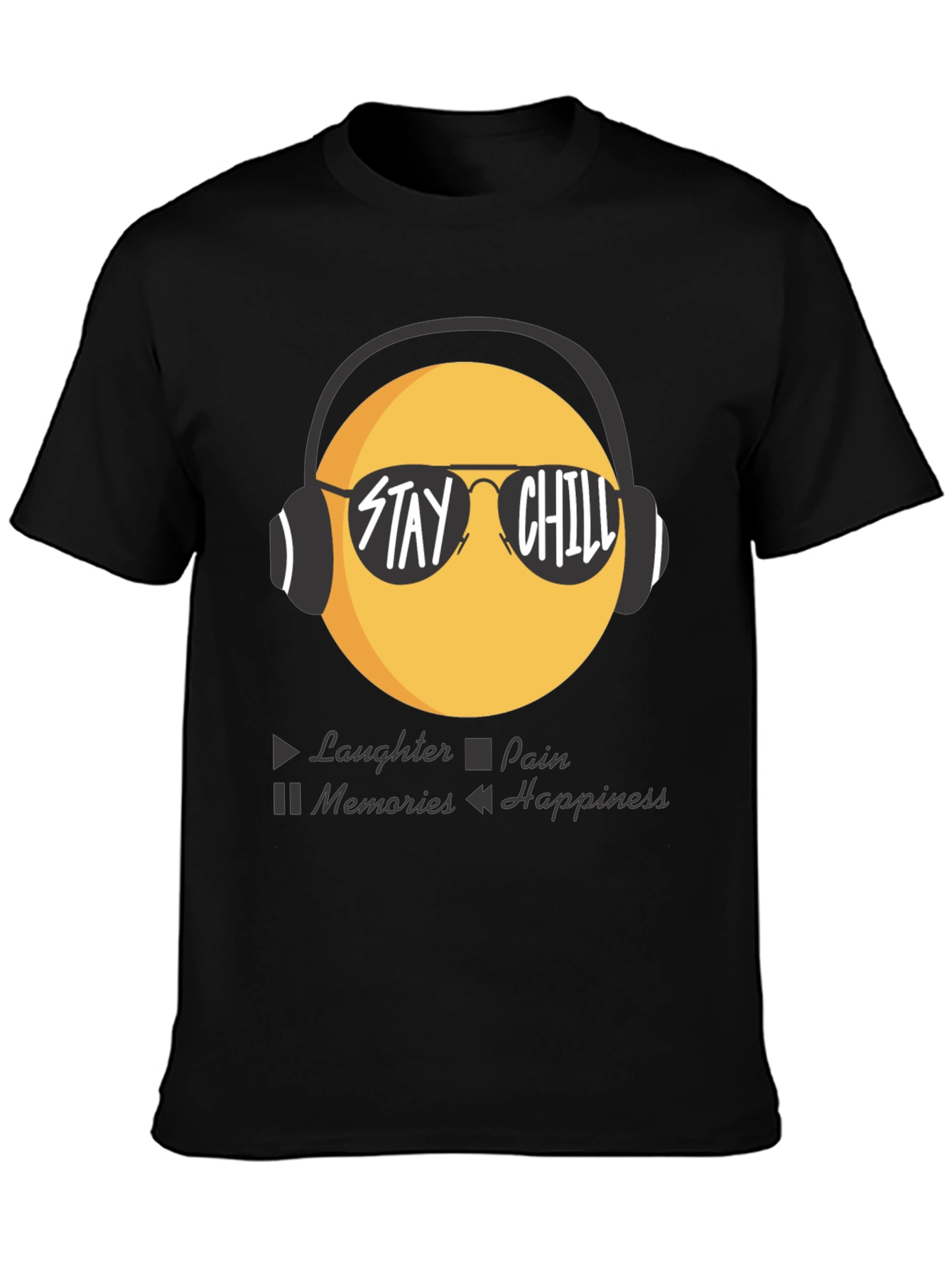 Stay Chill Emoji T-Shirt - Laughter Happiness