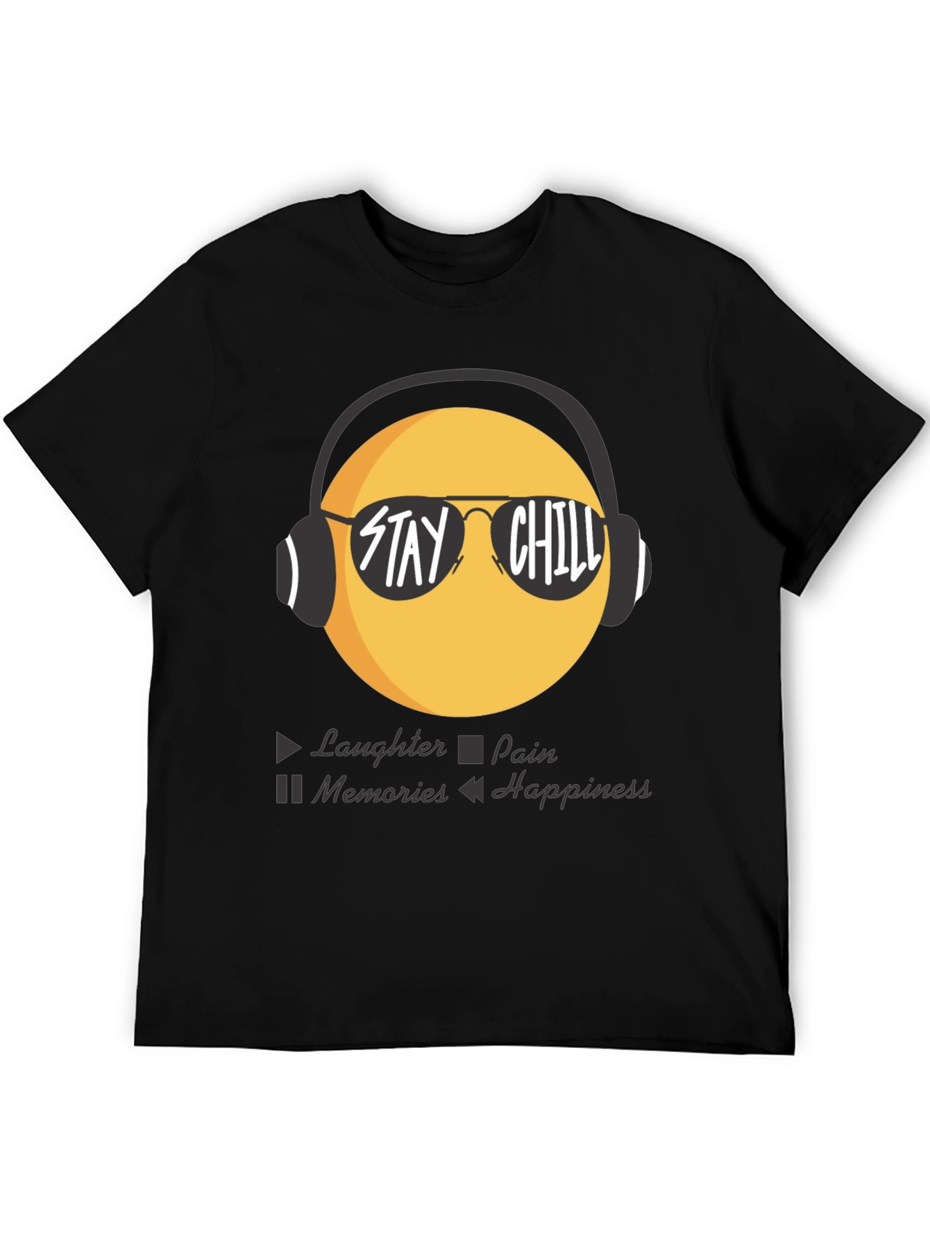Stay Chill Emoji T-Shirt - Laughter Happiness