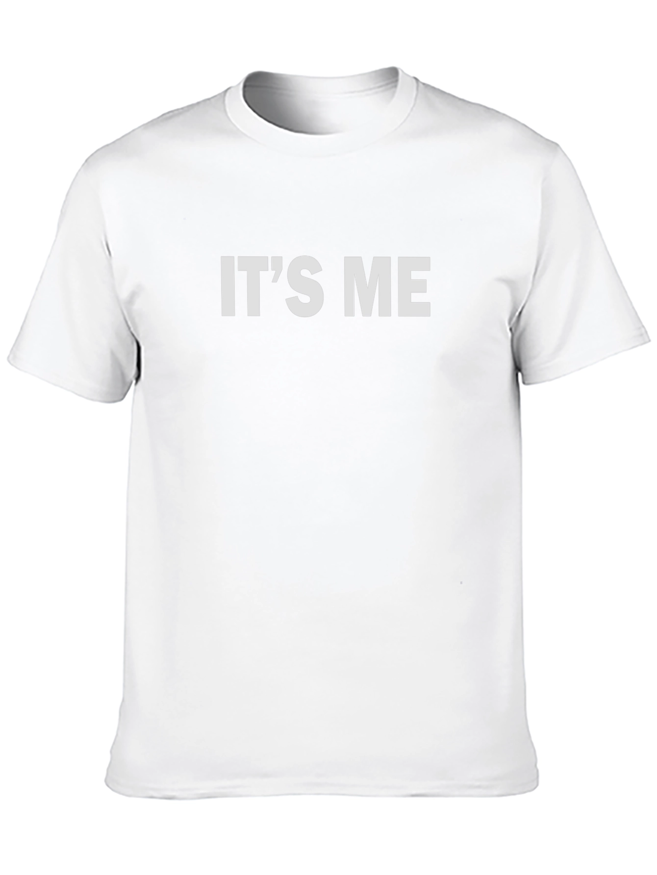 Its Me Graphic T-Shirt - Black Casual Tee