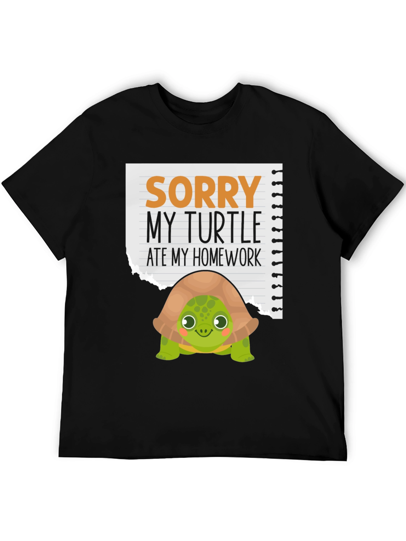 Turtle Ate My Homework T-Shirt
