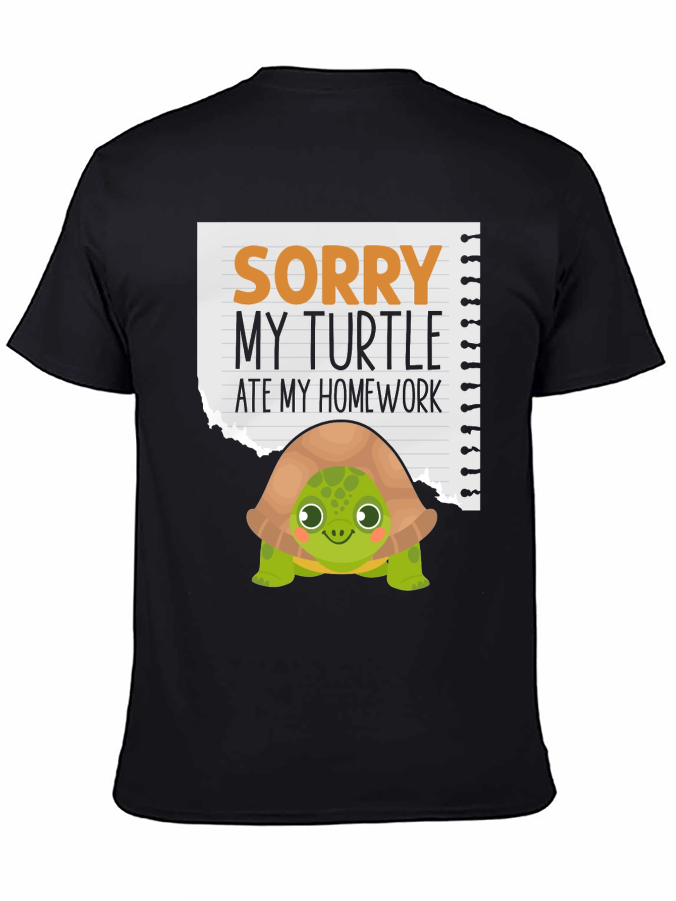 Turtle Ate My Homework T-Shirt