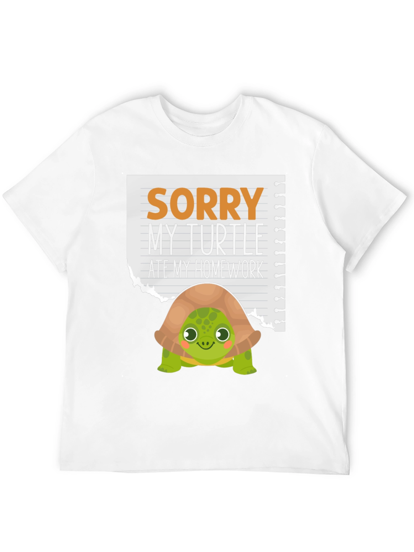 Turtle Ate My Homework T-Shirt
