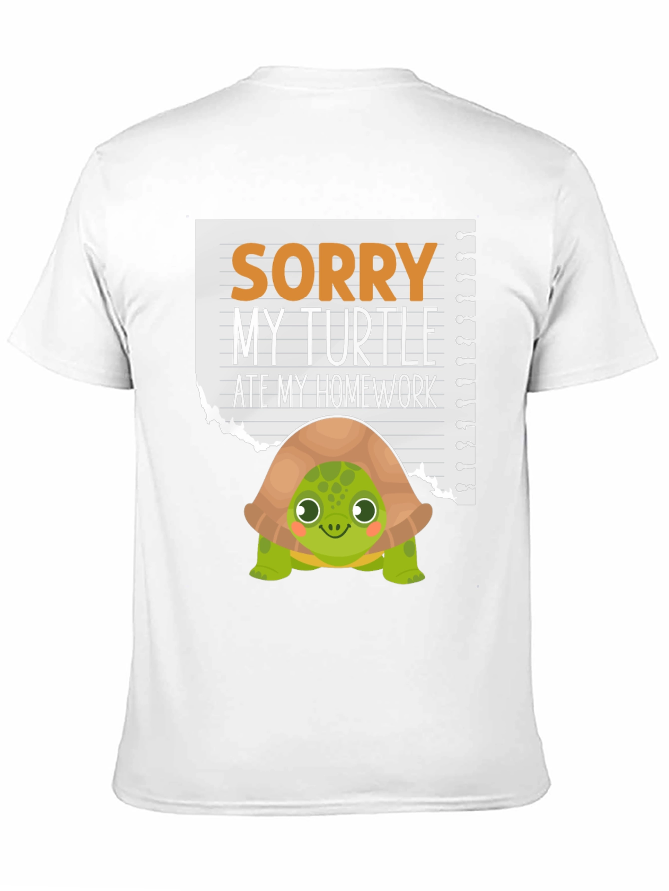 Turtle Ate My Homework T-Shirt