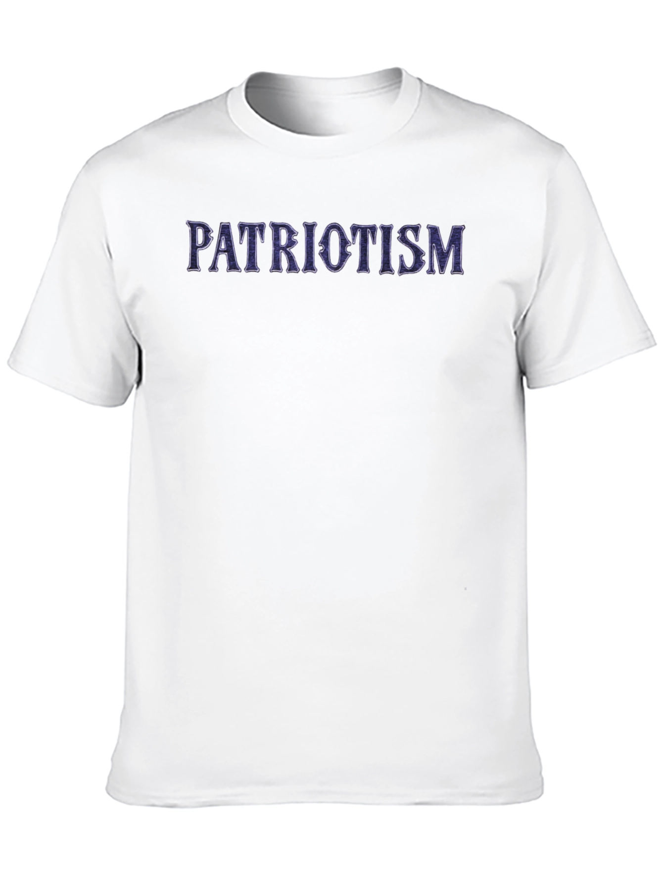 Patriotism Graphic Print T-Shirt