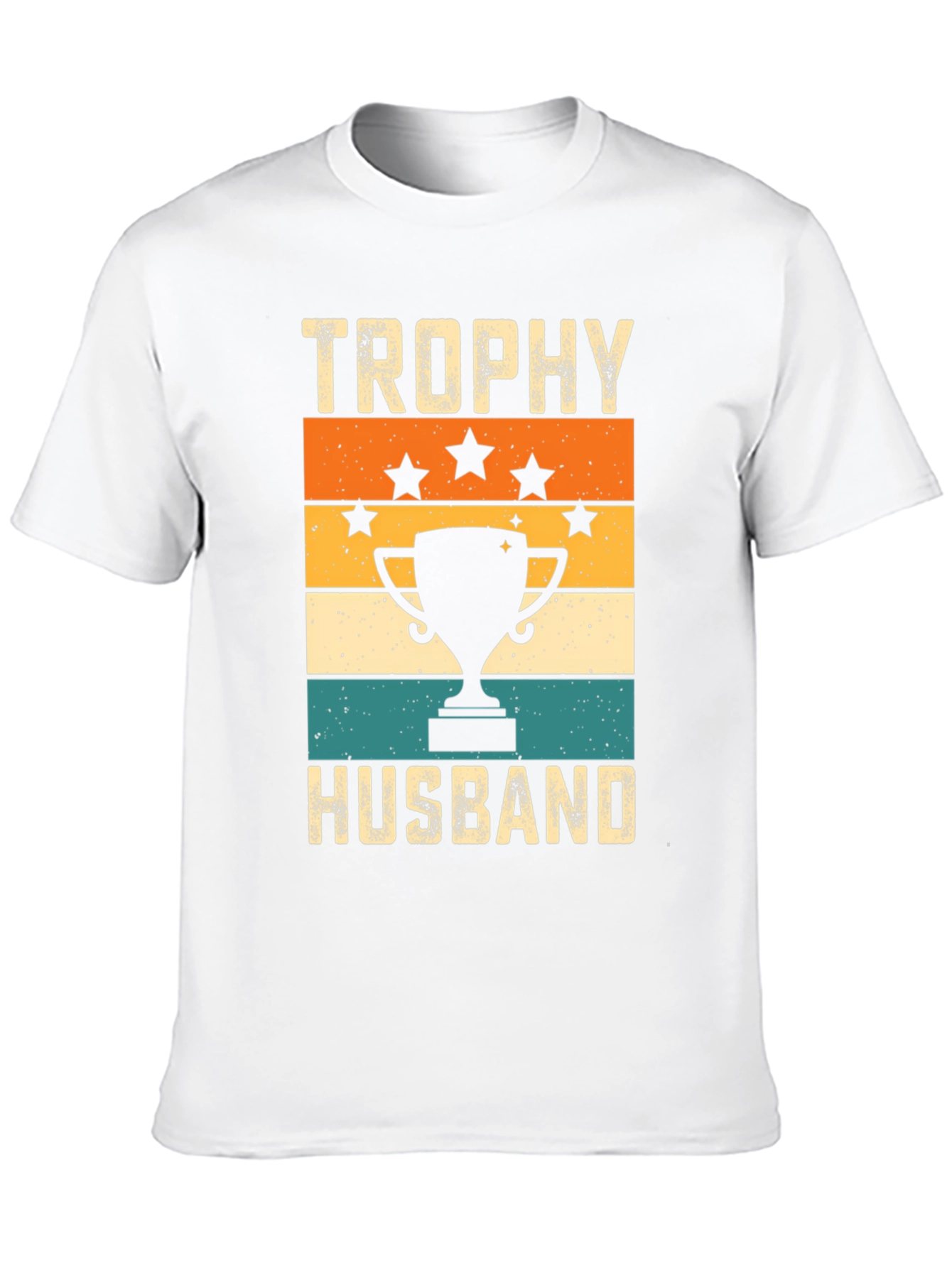 Trophy Husband Graphic Tee - Retro Style