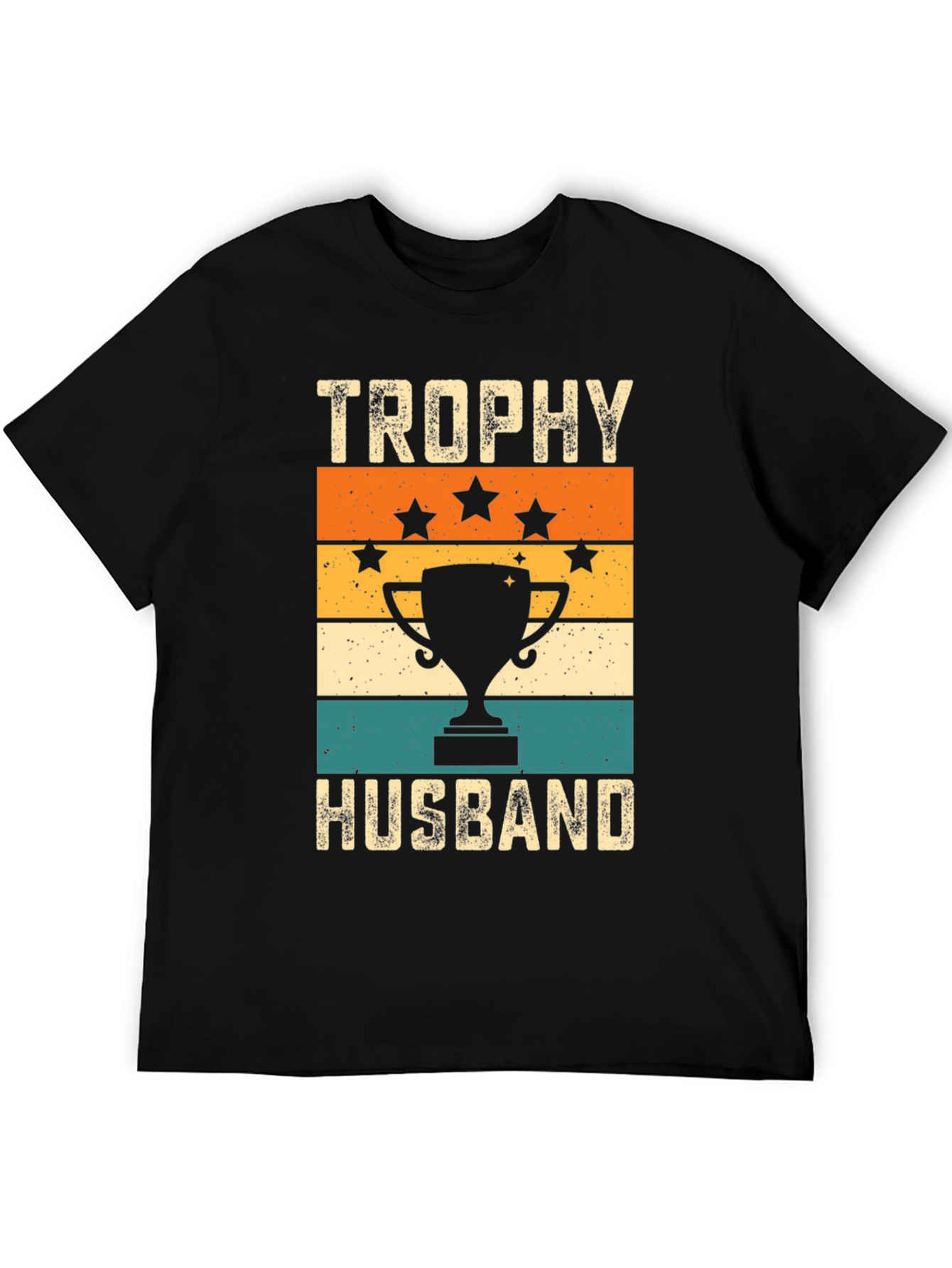Trophy Husband Graphic Tee - Retro Style