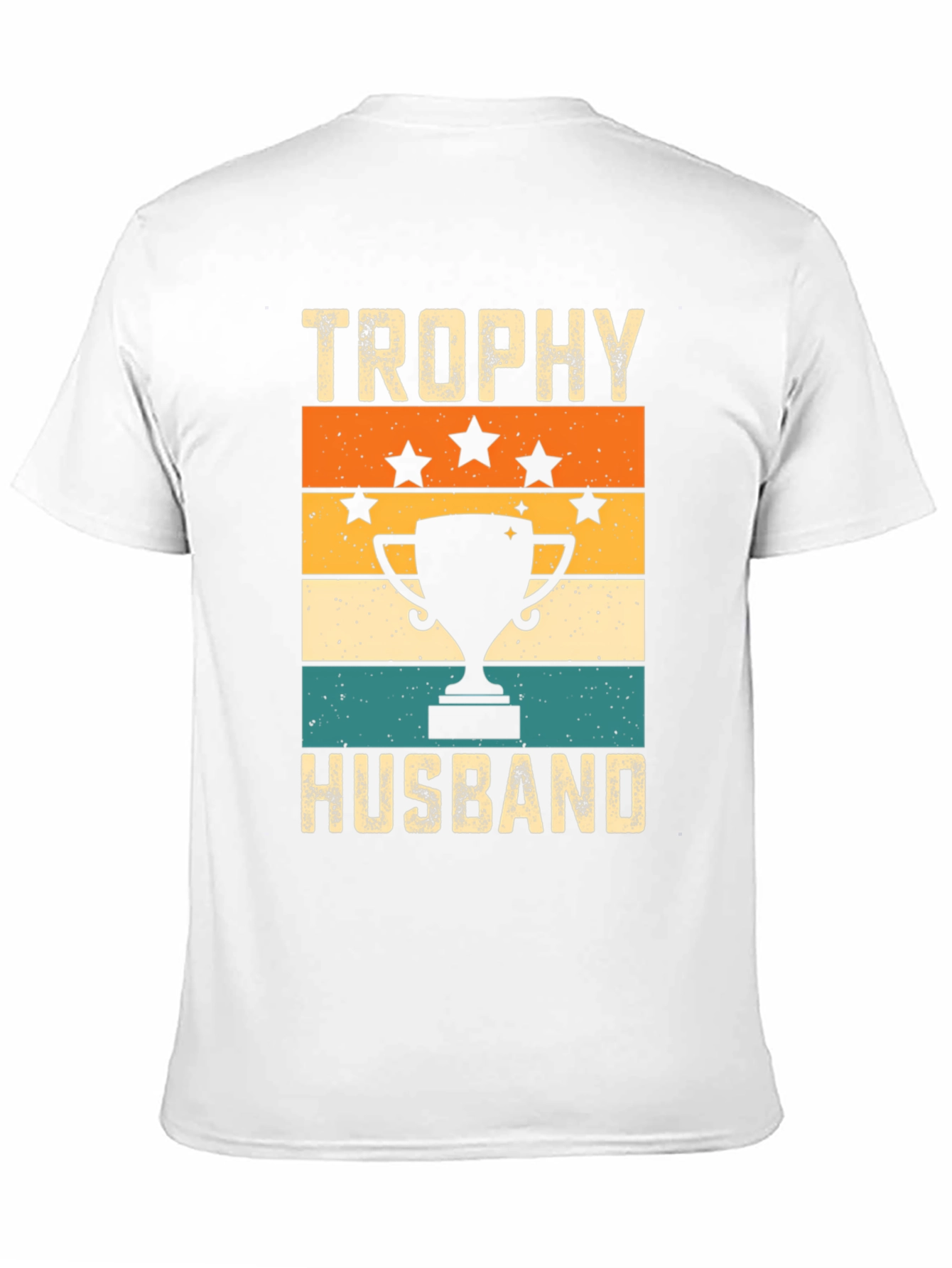 Trophy Husband Graphic Tee - Retro Style