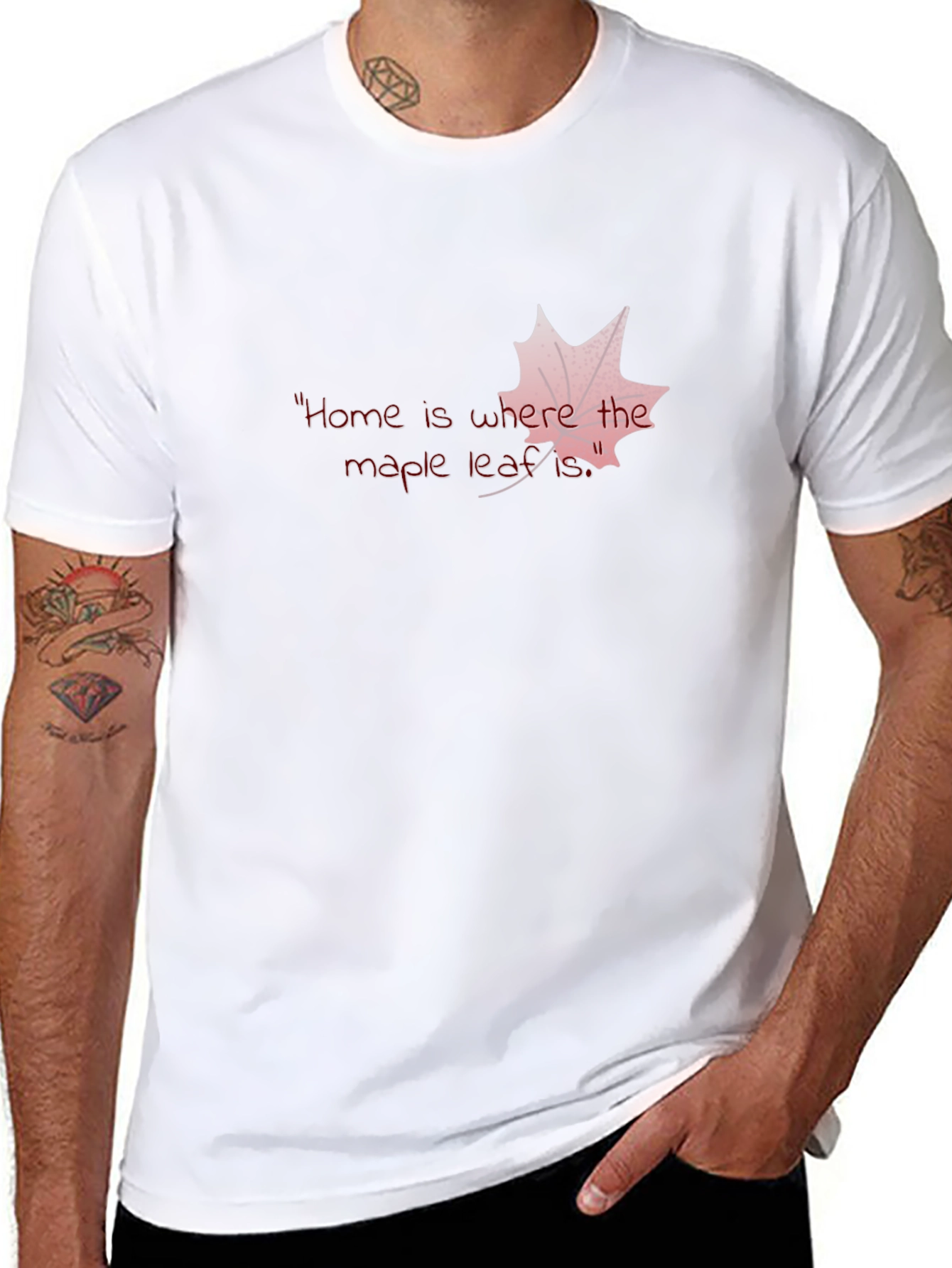 Home is Where the Maple Leaf Is T-Shirt