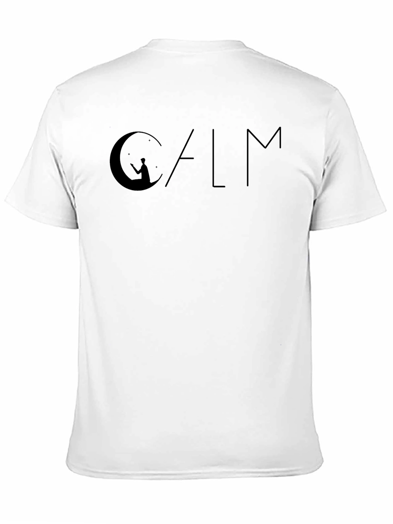 Calm Graphic Print Tee - Relaxed Fit Comfort