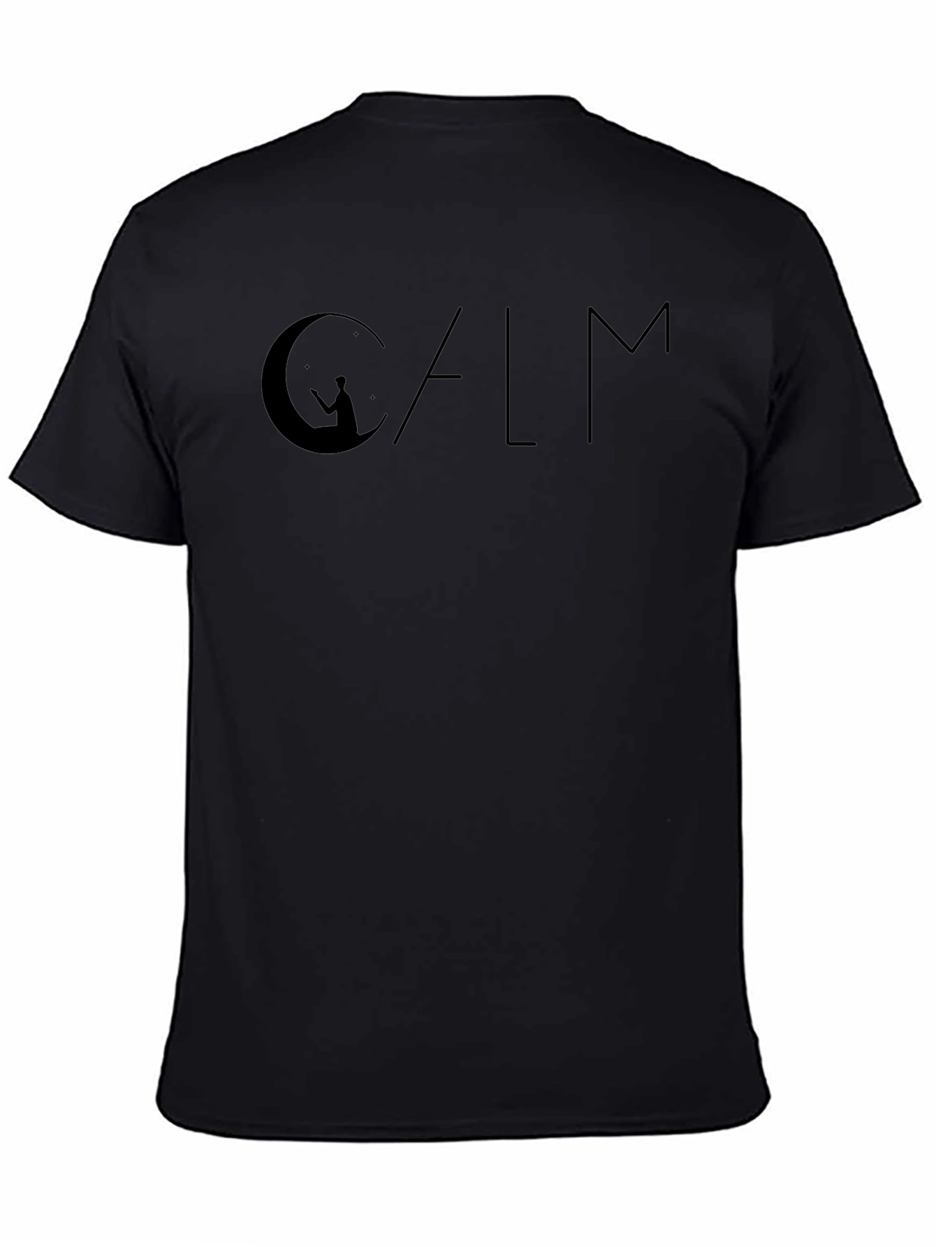 Calm Graphic Print Tee - Relaxed Fit Comfort