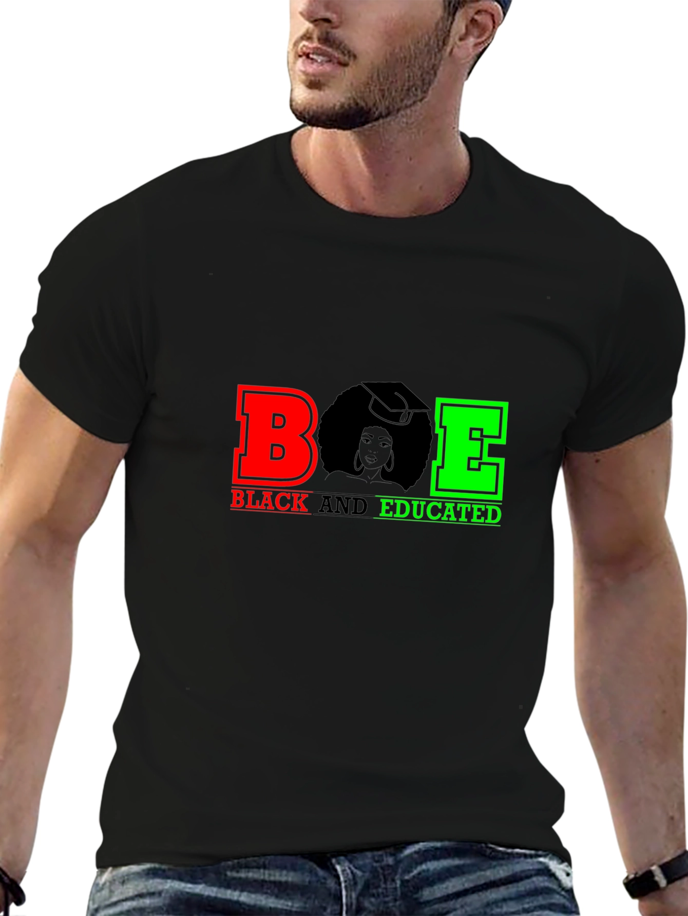 Black and Educated Graphic Tee