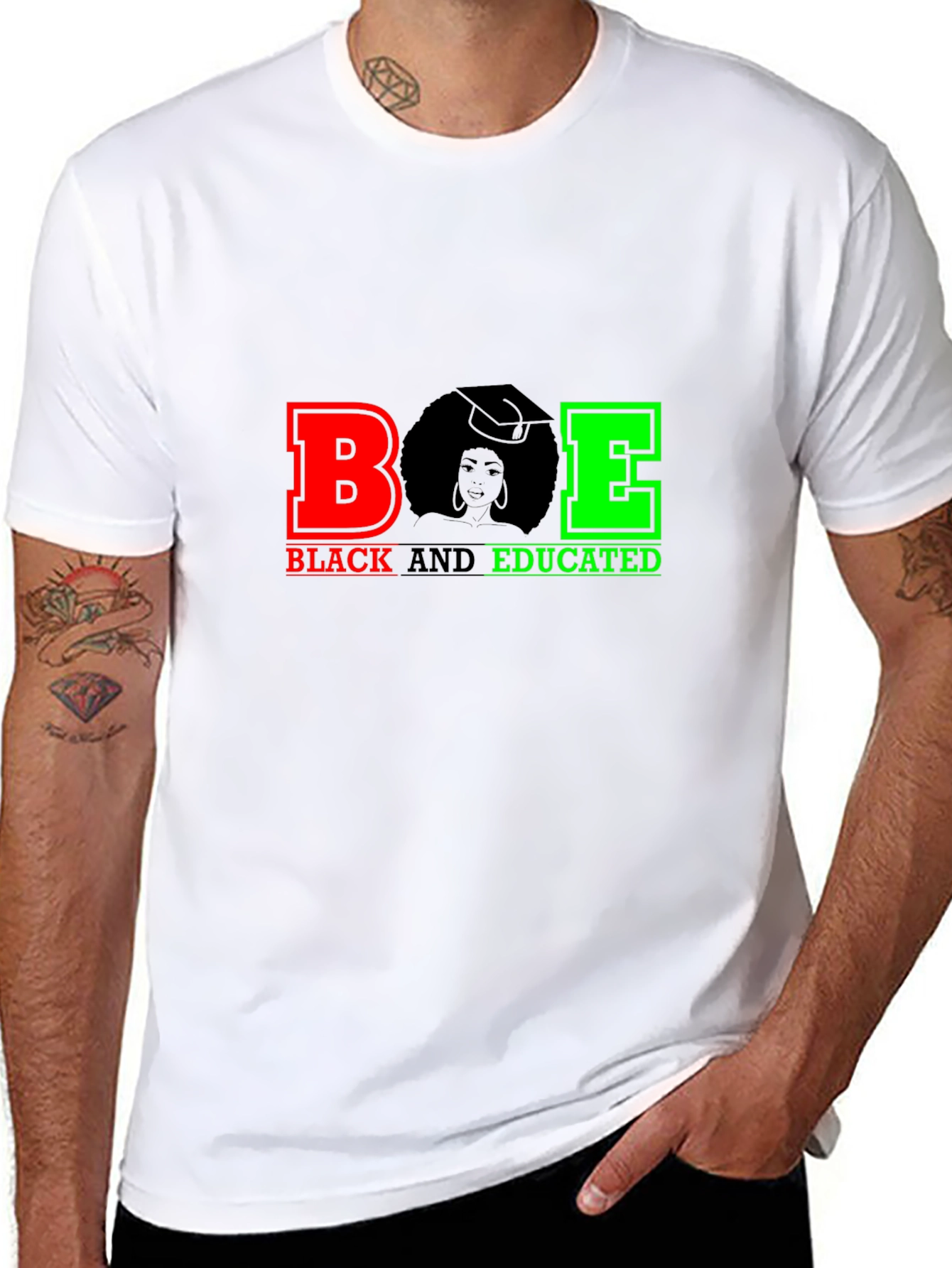 Black and Educated Graphic Tee