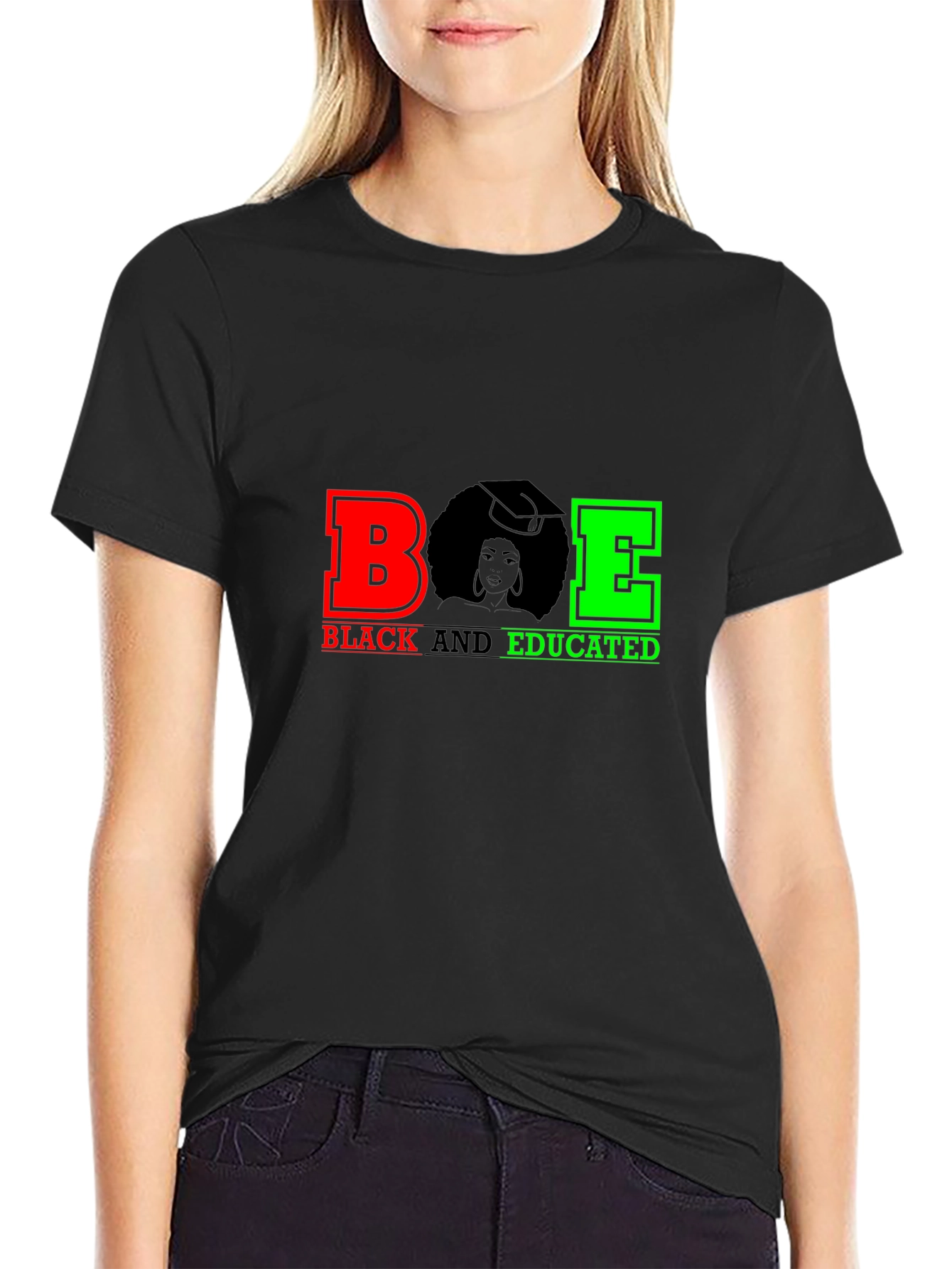 Black and Educated Graphic Tee