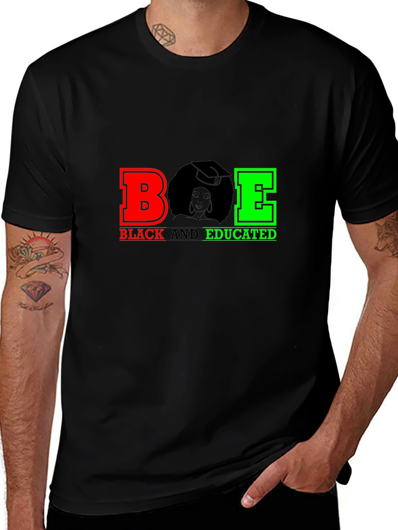 Black and Educated Graphic Tee