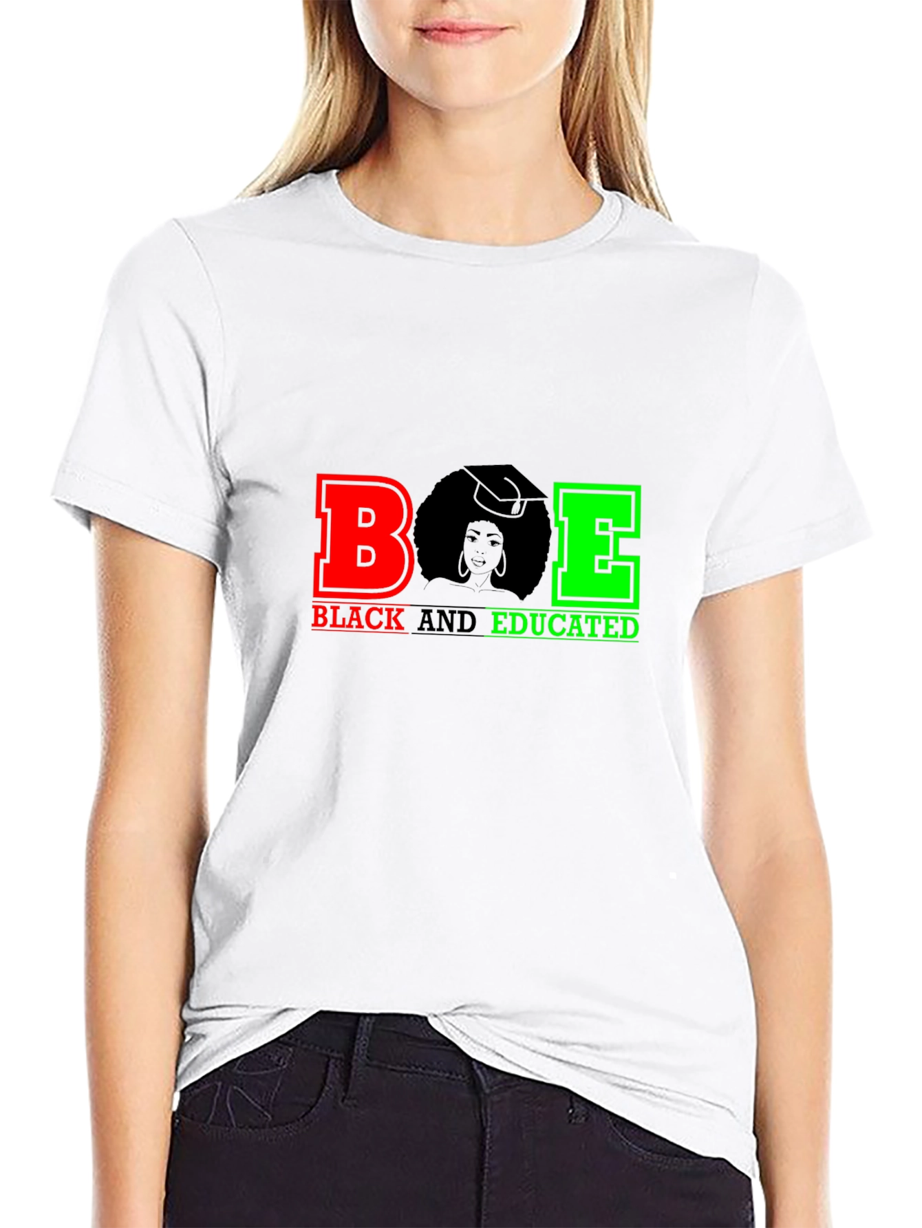Black and Educated Graphic Tee