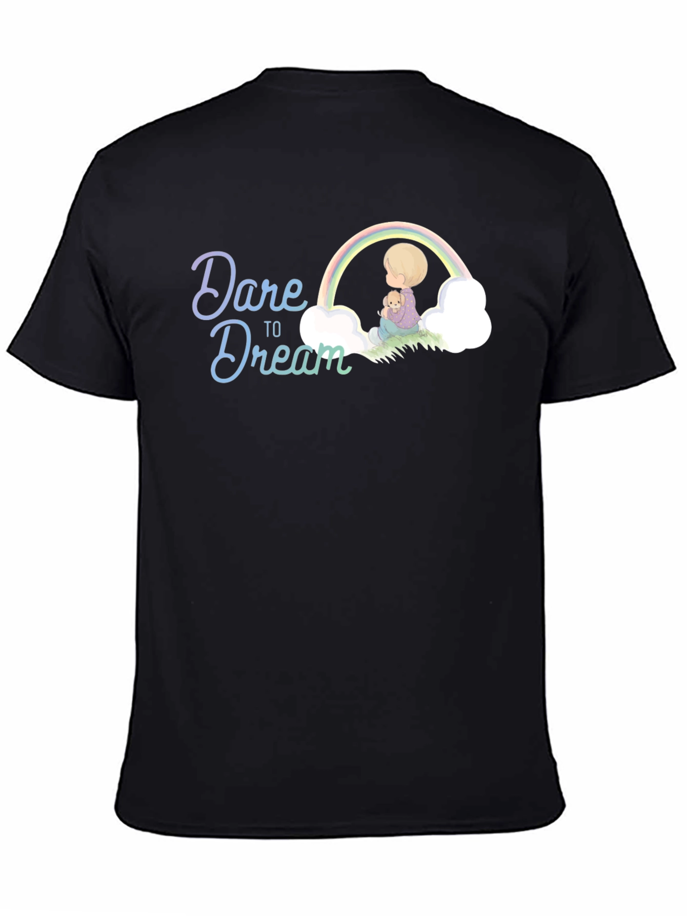 Dare to Dream Graphic Tee - Black